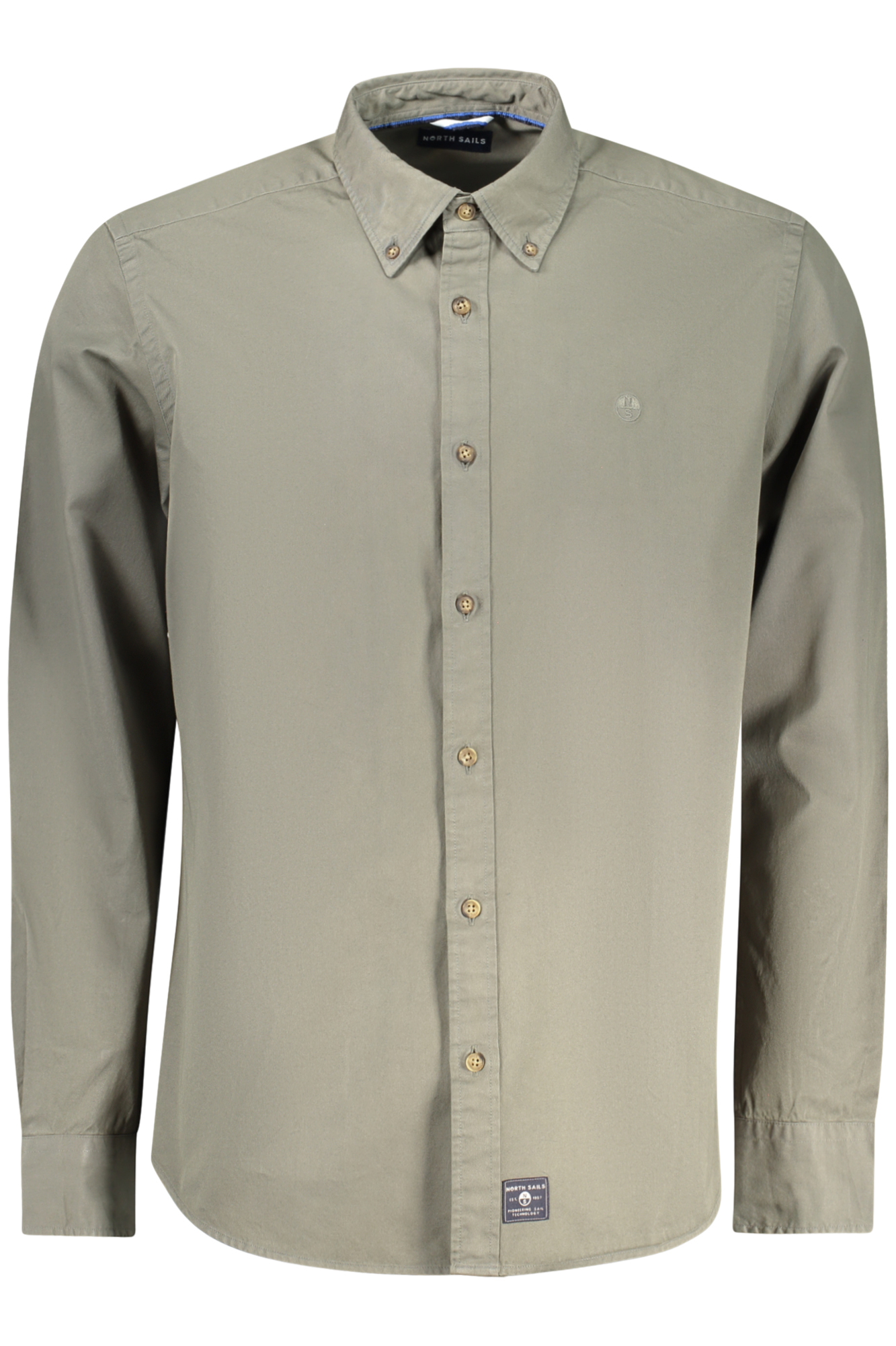 NORTH SAILS CAMICIA MANICHE LUNGHE UOMO - Verde