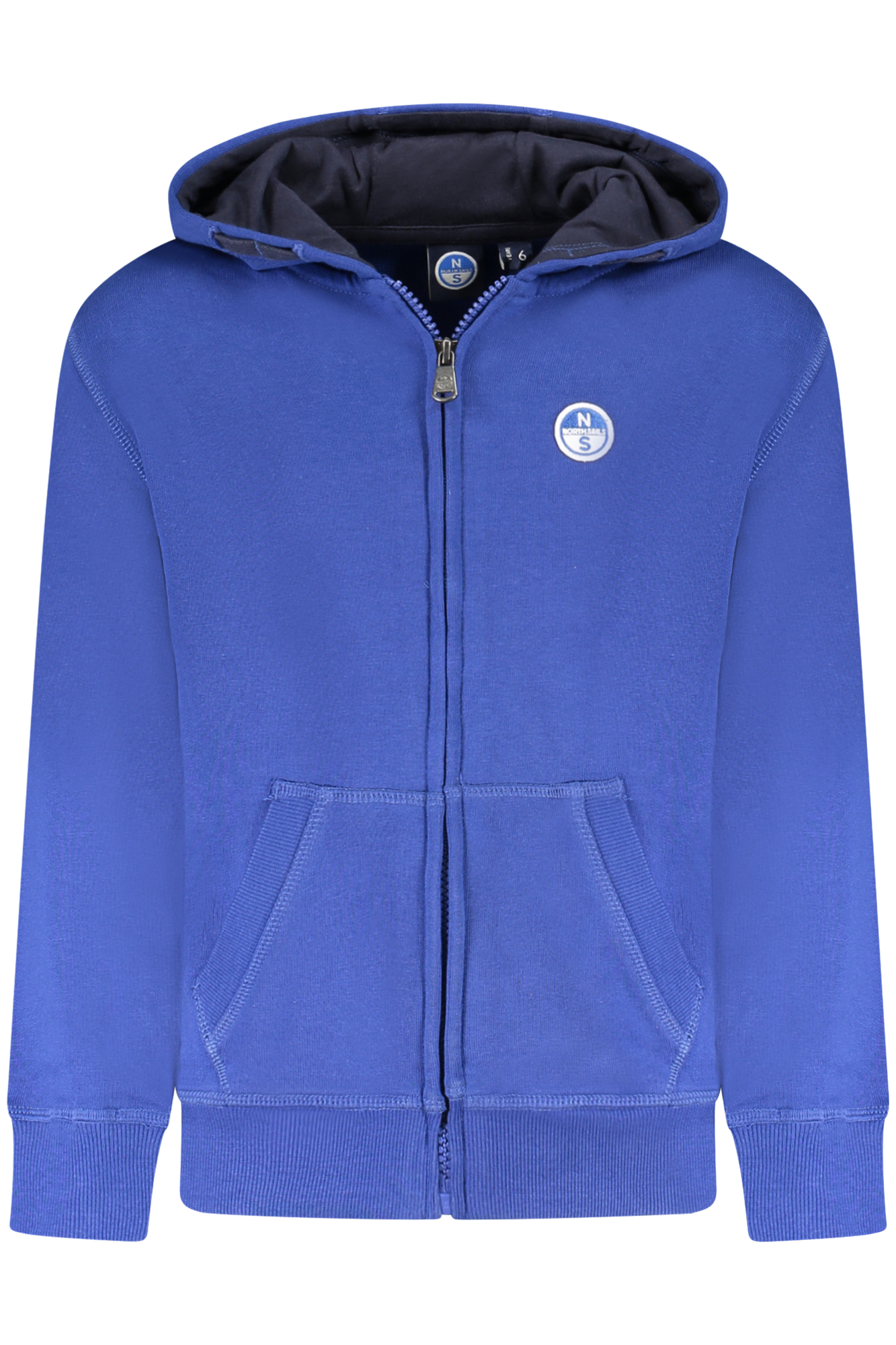 NORTH SAILS FELPA CON ZIP BAMBINO - Blu