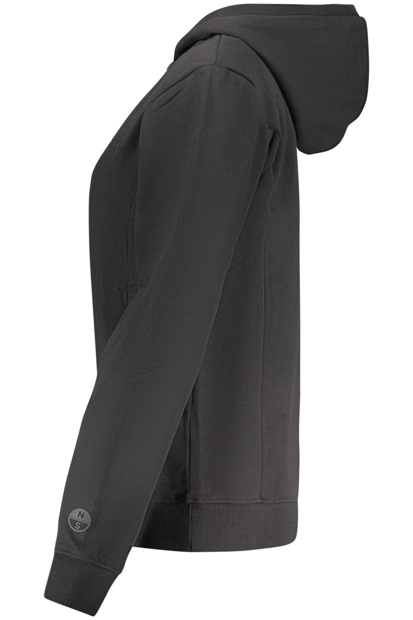 NORTH SAILS FELPA CON ZIP DONNA - Nero - immagine 3