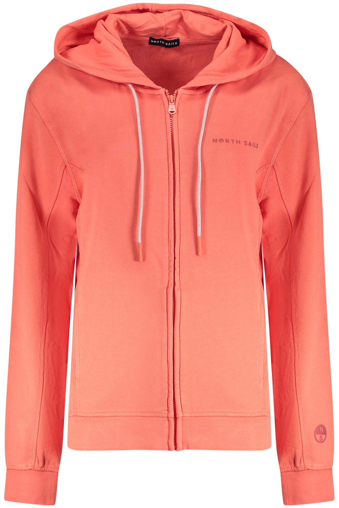 NORTH SAILS FELPA CON ZIP DONNA - Rosa