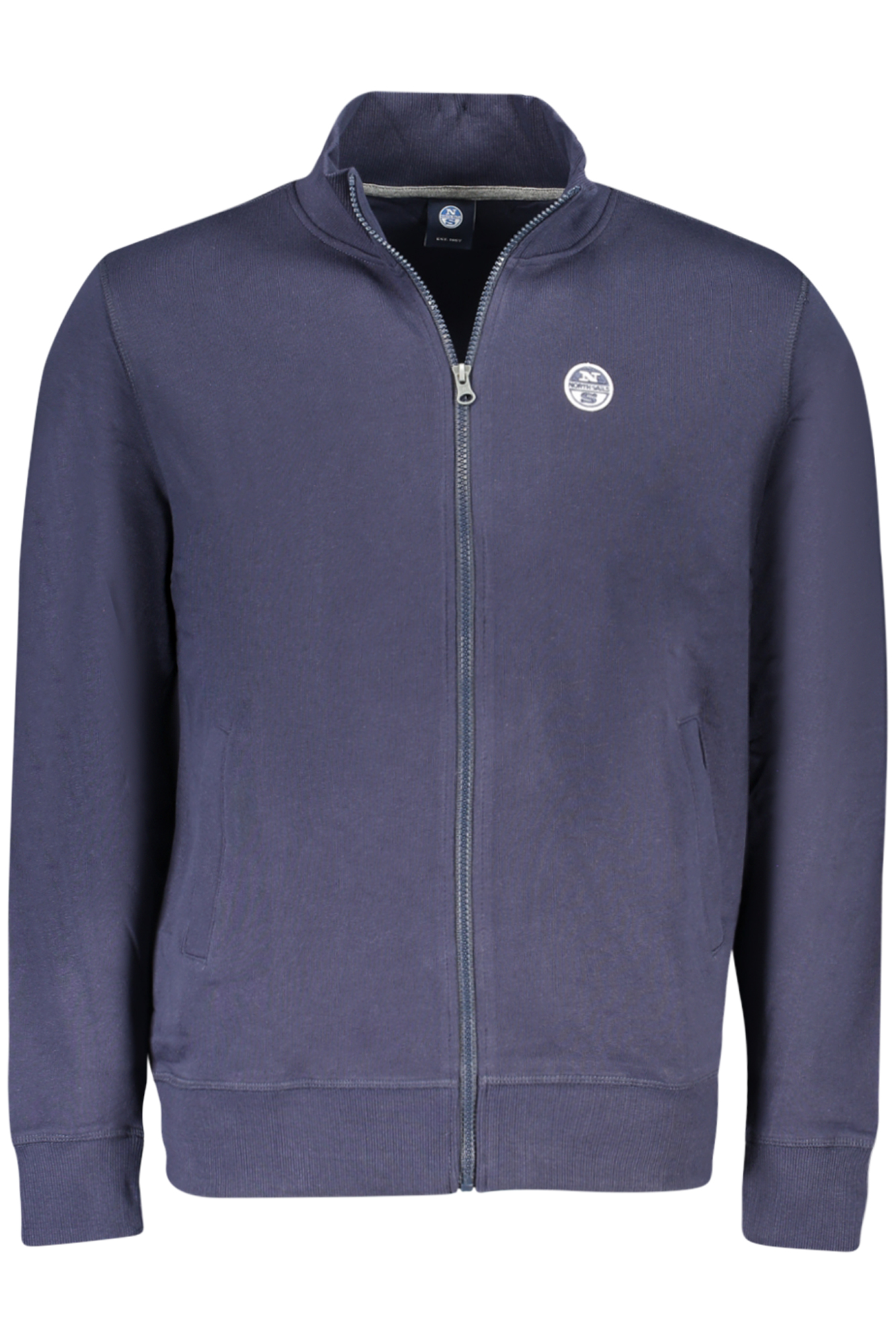 NORTH SAILS FELPA CON ZIP UOMO - Blu