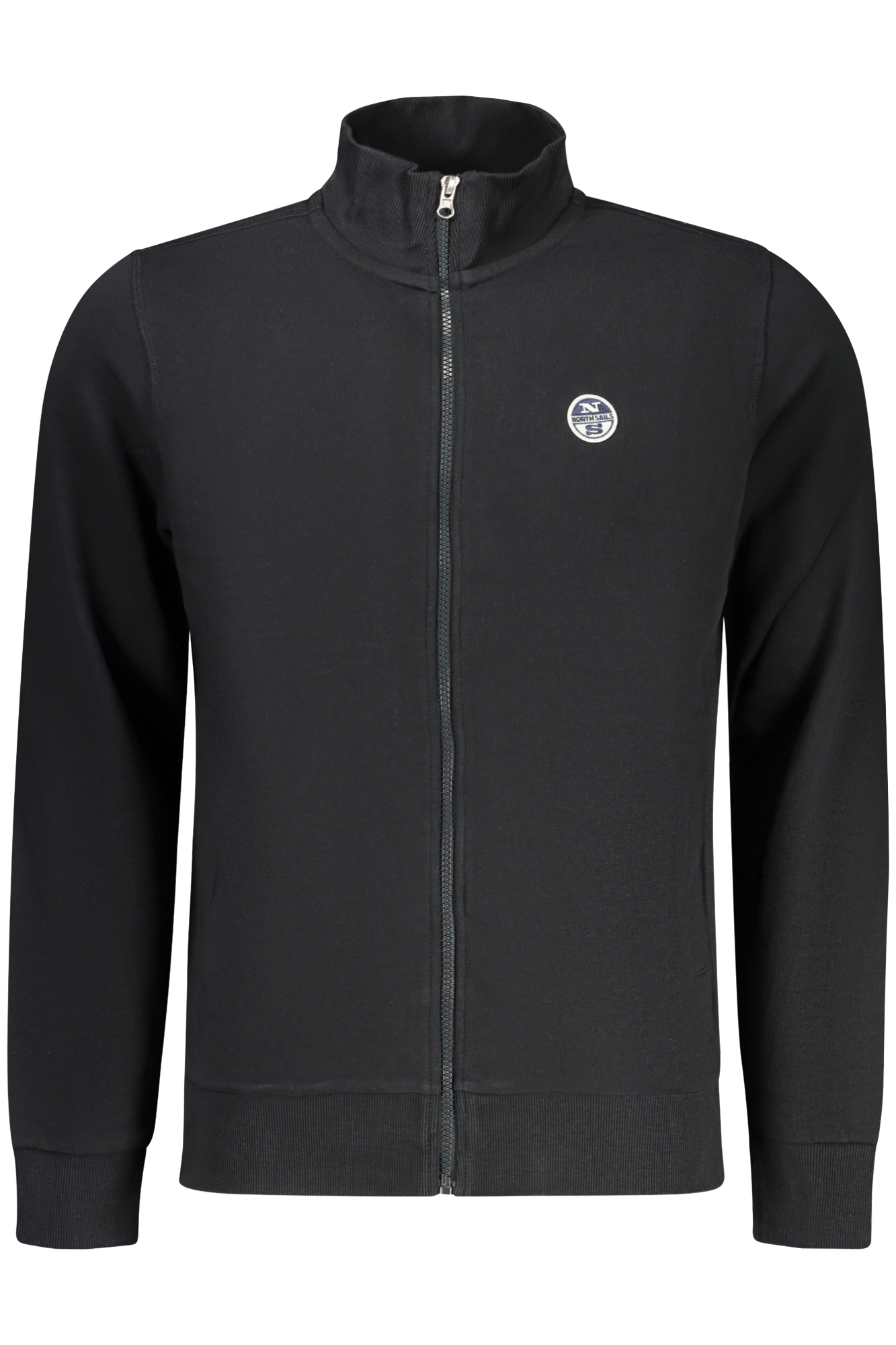 NORTH SAILS FELPA CON ZIP UOMO - Nero