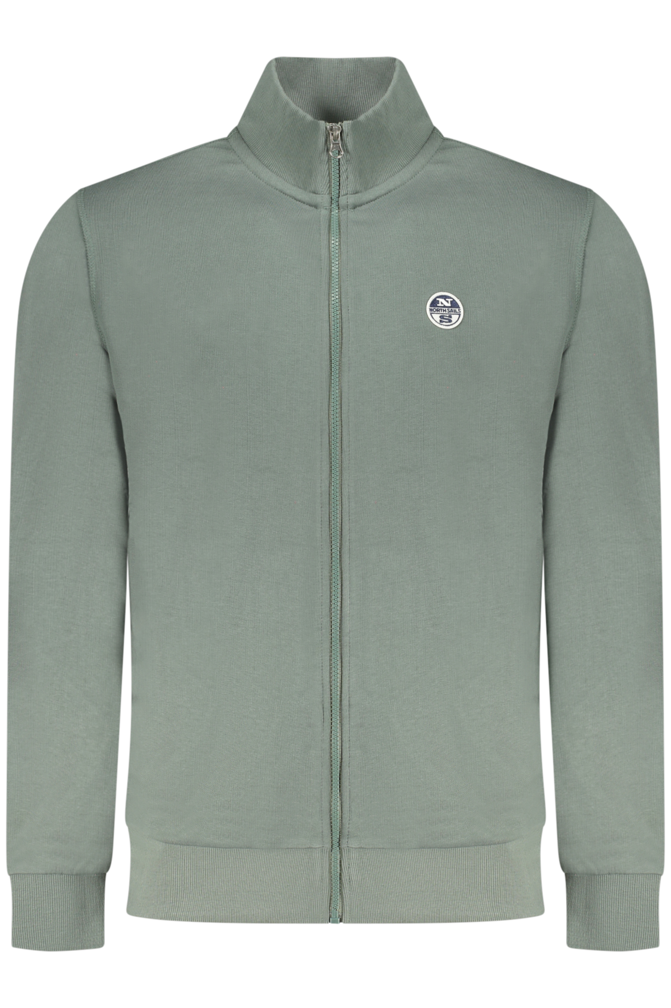 NORTH SAILS FELPA CON ZIP UOMO - Verde