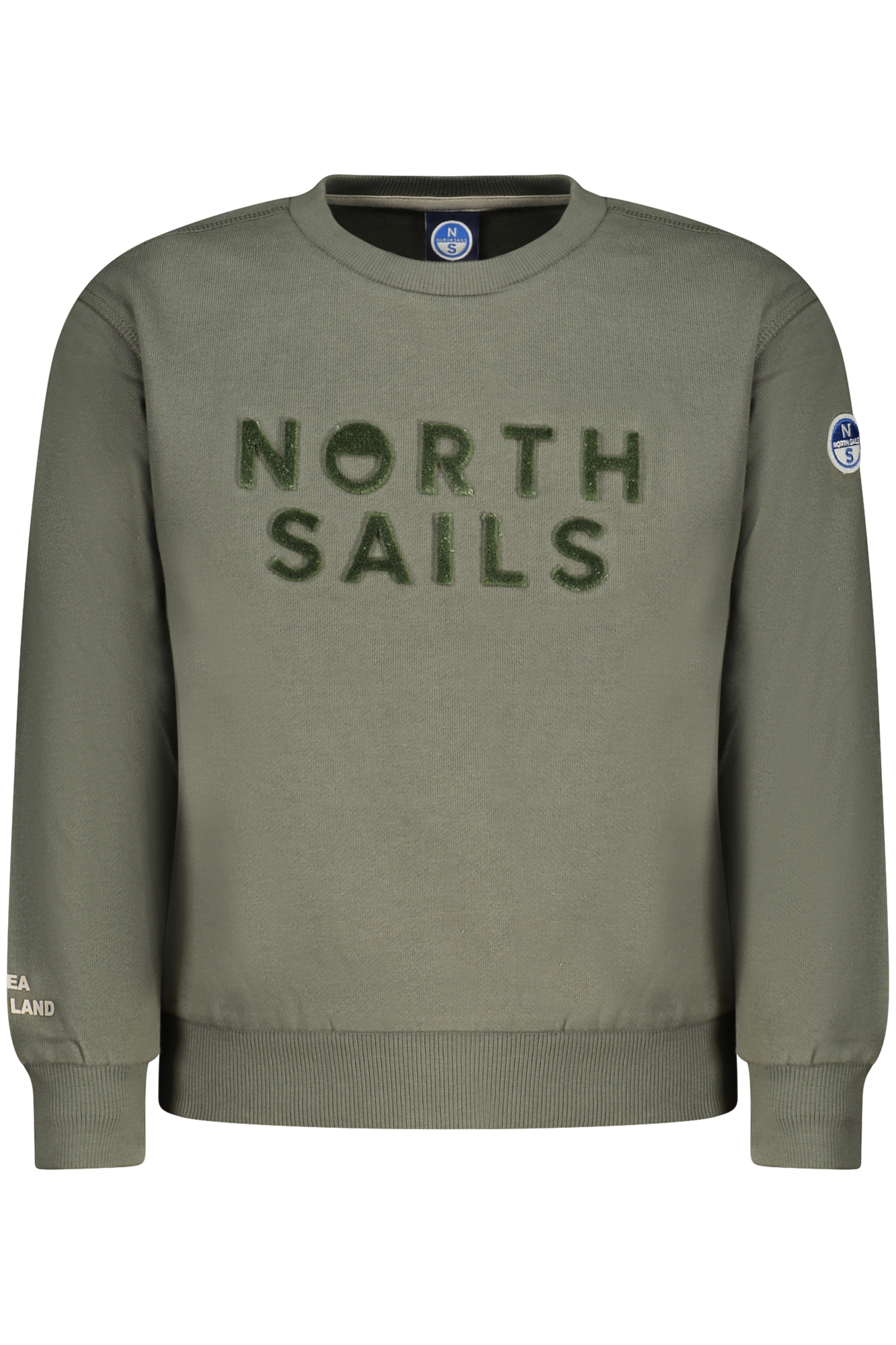 NORTH SAILS FELPA SENZA ZIP BAMBINO - Verde
