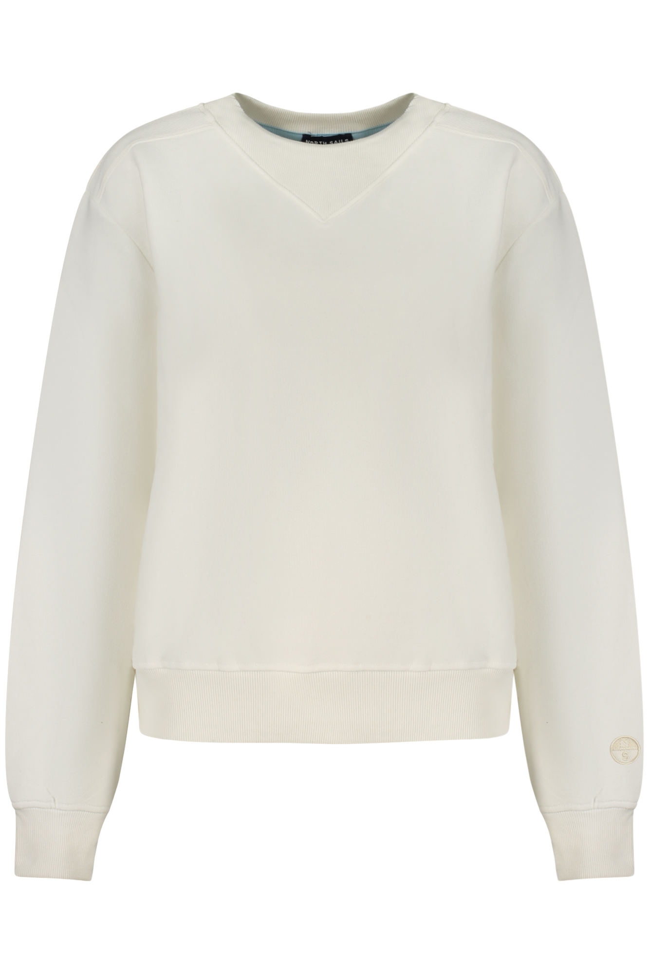 NORTH SAILS FELPA SENZA ZIP DONNA - Bianco