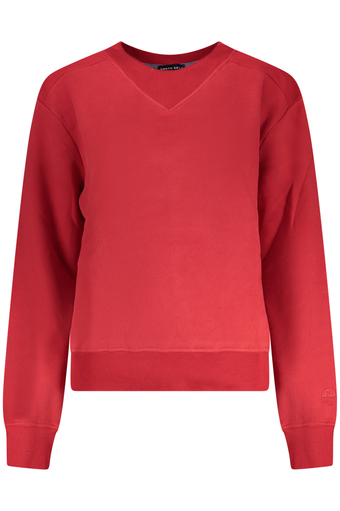 NORTH SAILS FELPA SENZA ZIP DONNA - Rosso