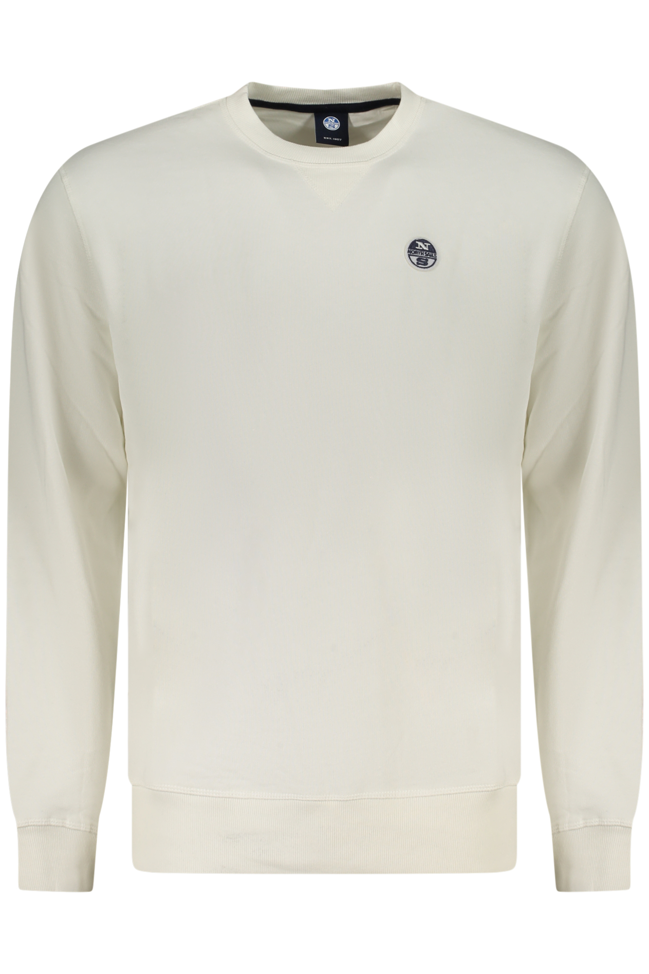 NORTH SAILS FELPA SENZA ZIP UOMO - Bianco