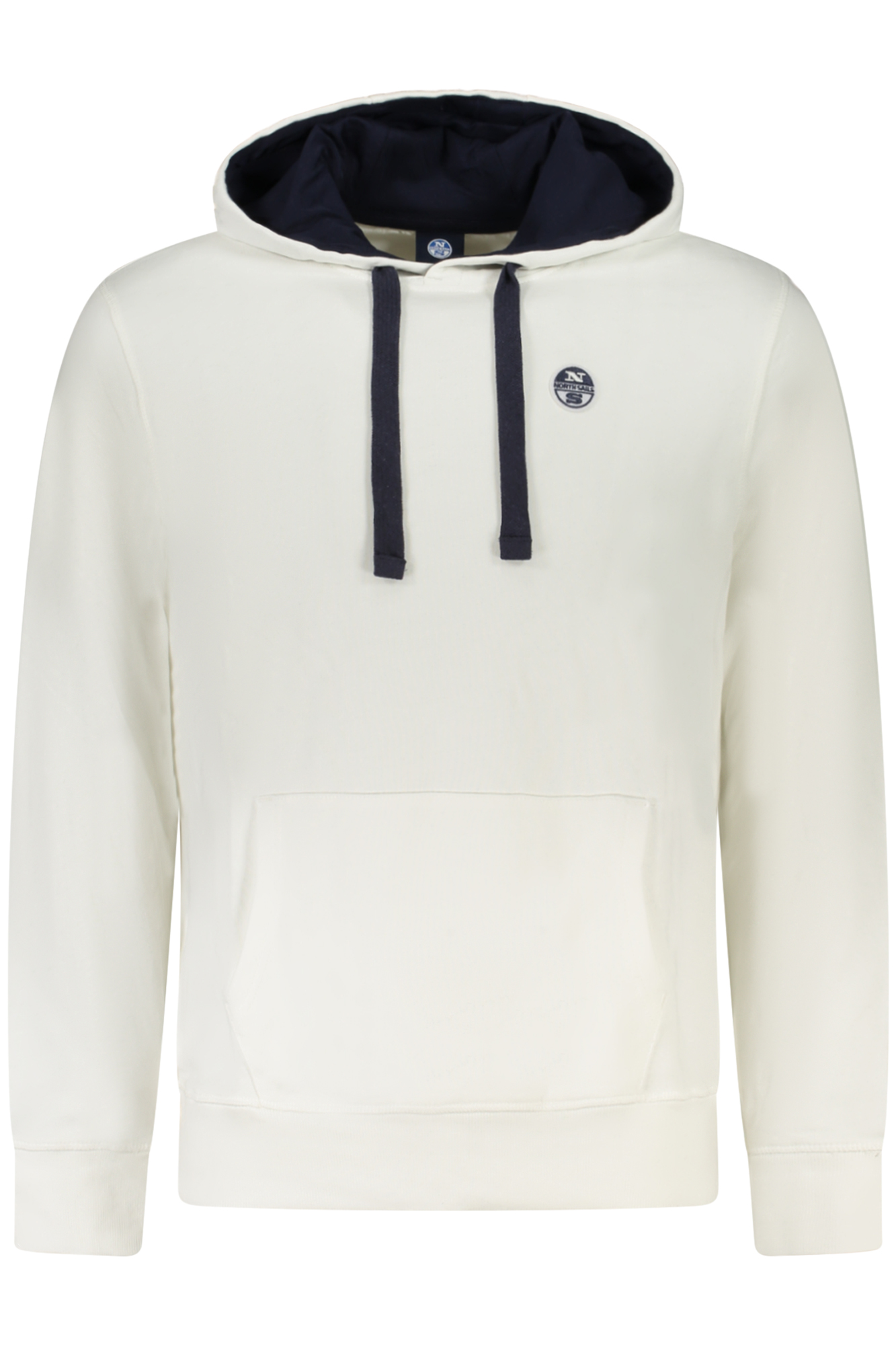 NORTH SAILS FELPA SENZA ZIP UOMO - Bianco