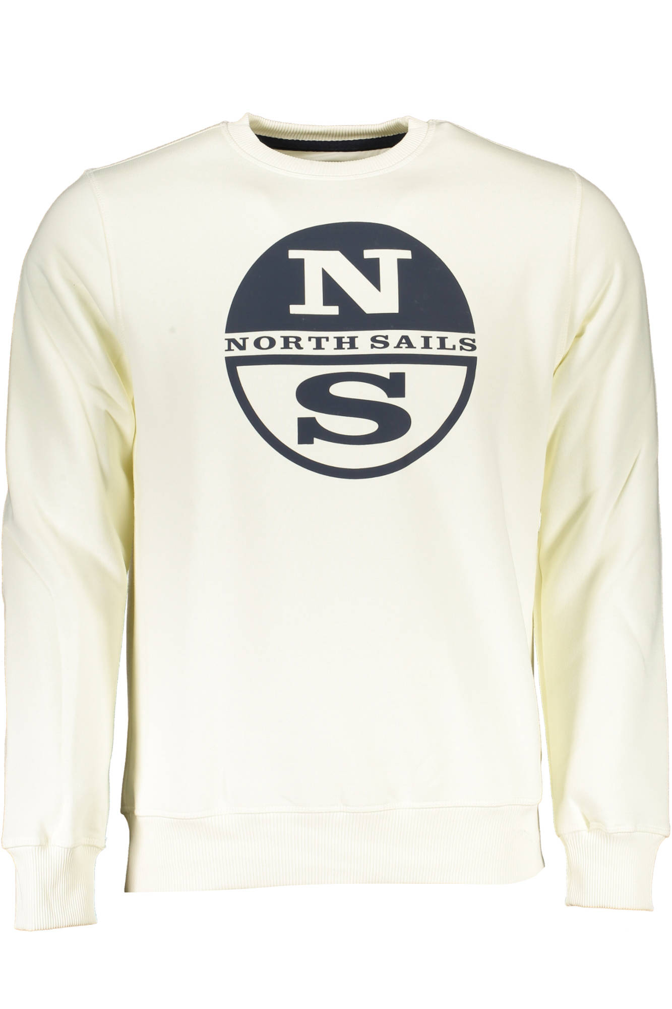 NORTH SAILS FELPA SENZA ZIP UOMO - Bianco