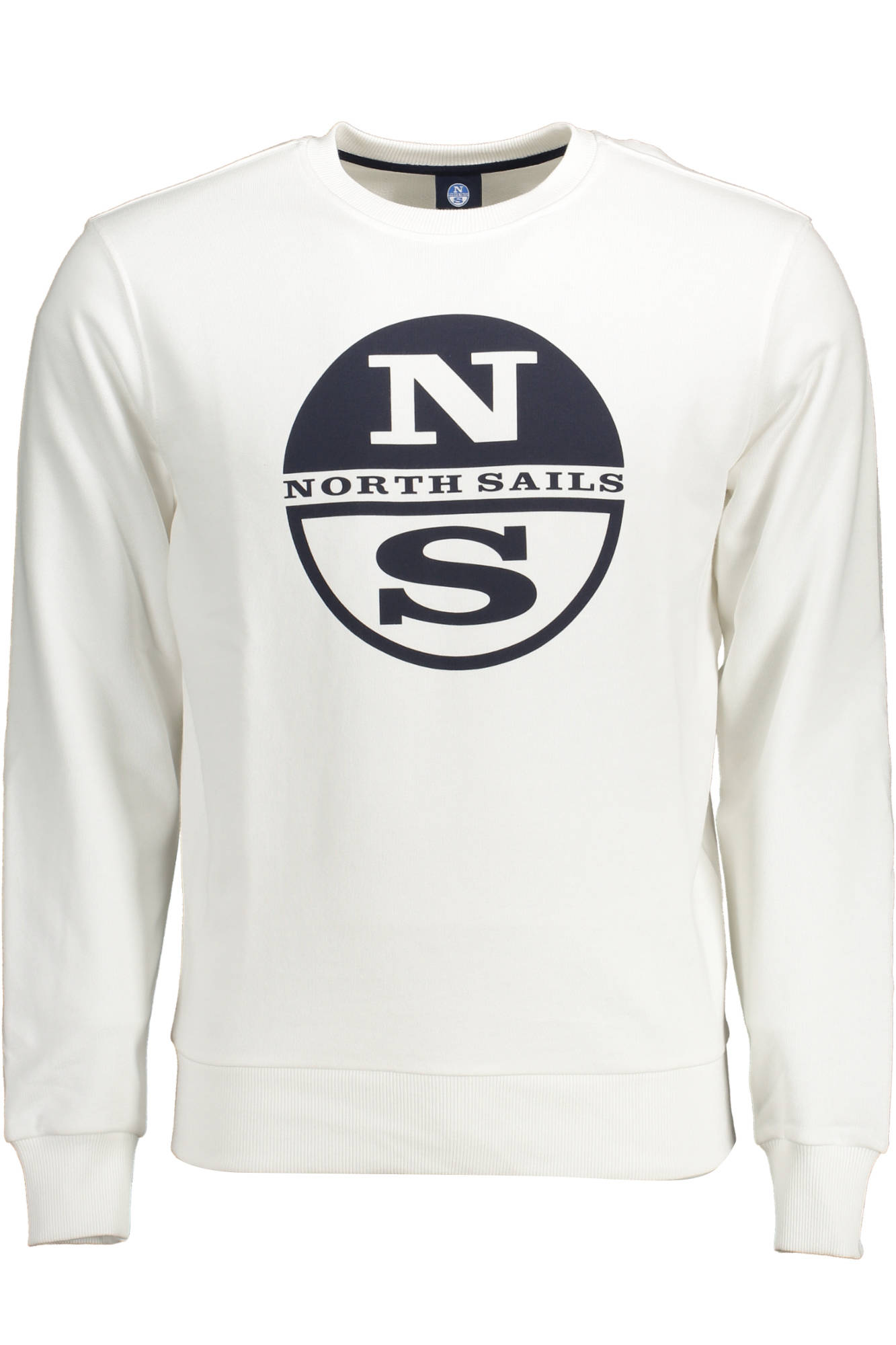NORTH SAILS FELPA SENZA ZIP UOMO - Bianco