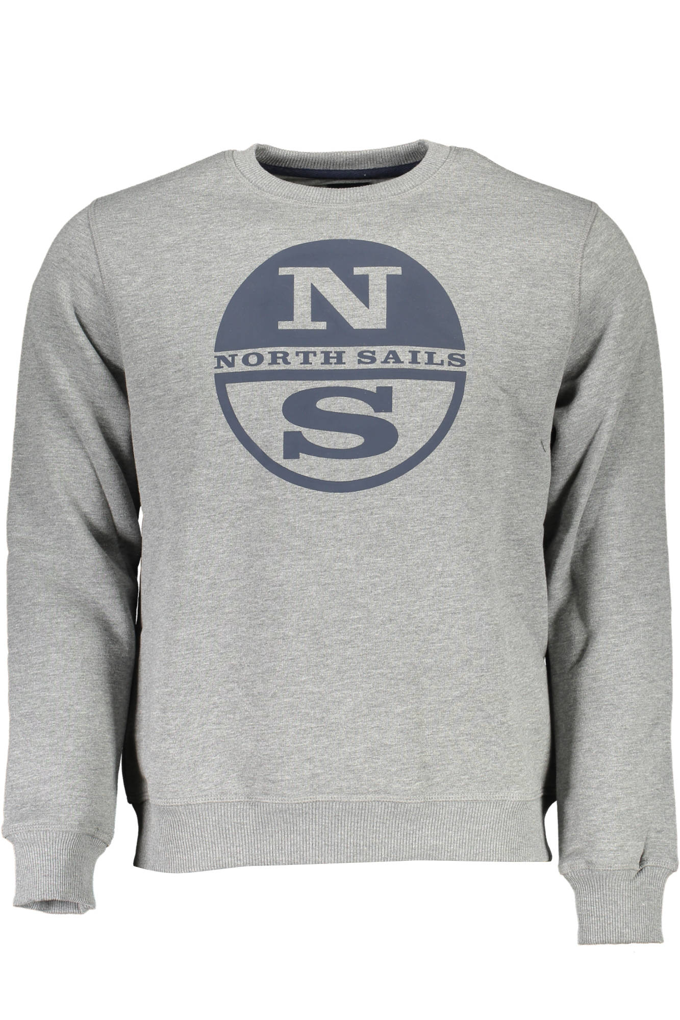 NORTH SAILS FELPA SENZA ZIP UOMO - Grigio