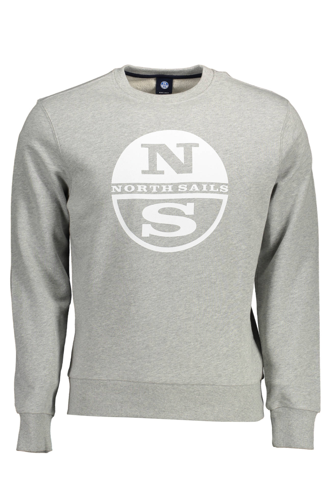 NORTH SAILS FELPA SENZA ZIP UOMO - Grigio
