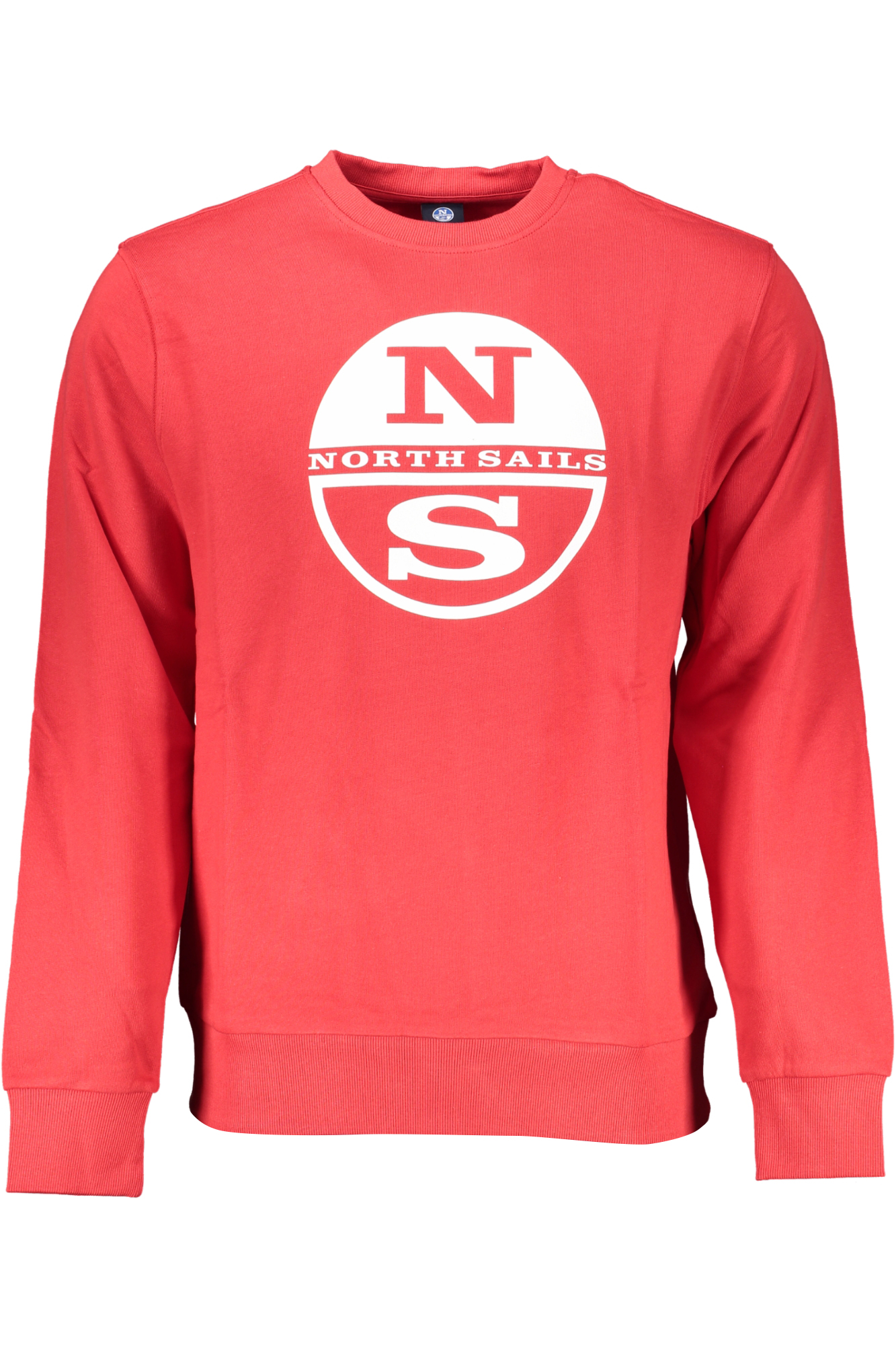 NORTH SAILS FELPA SENZA ZIP UOMO - Rosso