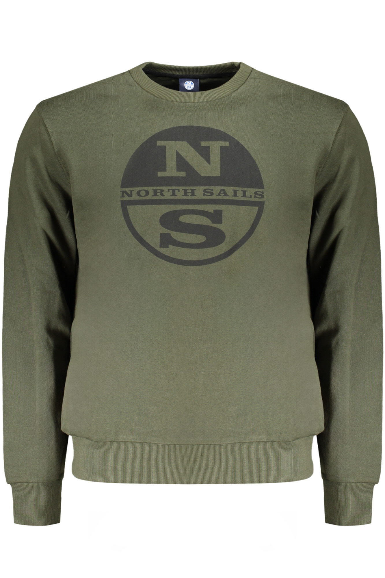NORTH SAILS FELPA SENZA ZIP UOMO - Verde