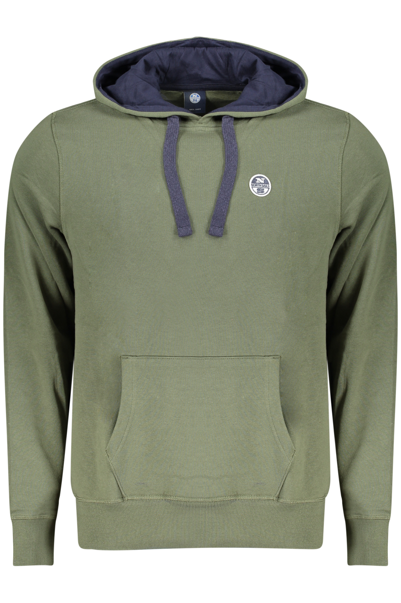 NORTH SAILS FELPA SENZA ZIP UOMO - Verde