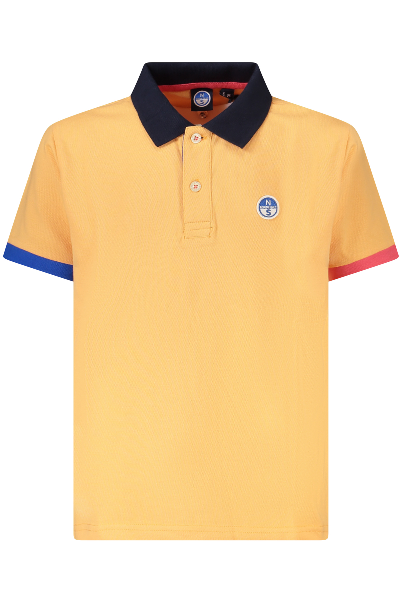 NORTH SAILS POLO MANICHE CORTE BAMBINO - Arancione