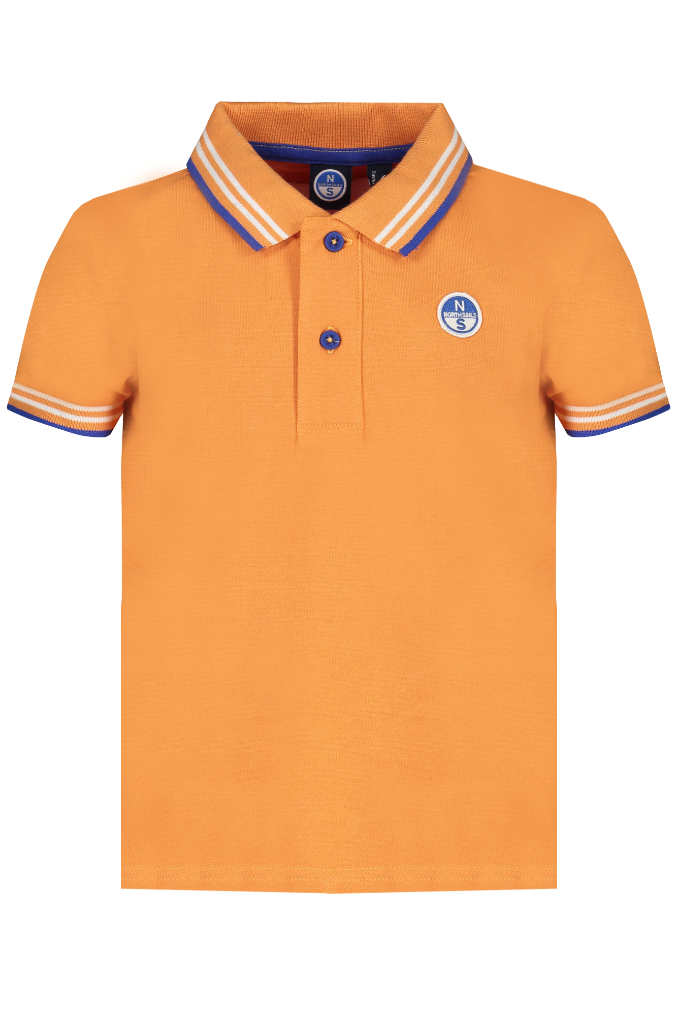 NORTH SAILS POLO MANICHE CORTE BAMBINO - Arancione