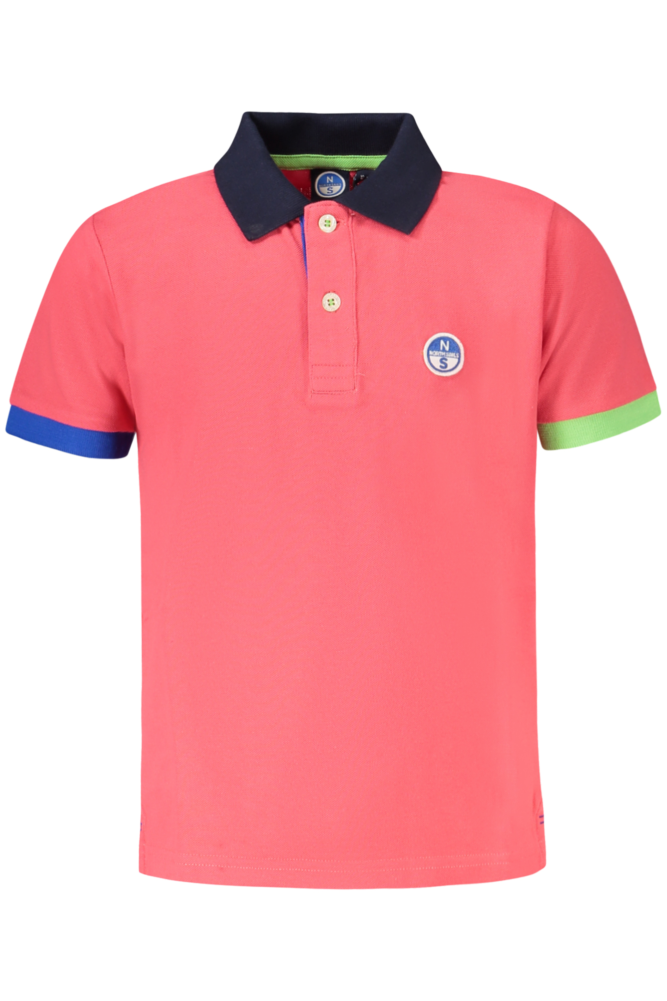 NORTH SAILS POLO MANICHE CORTE BAMBINO - Rosa