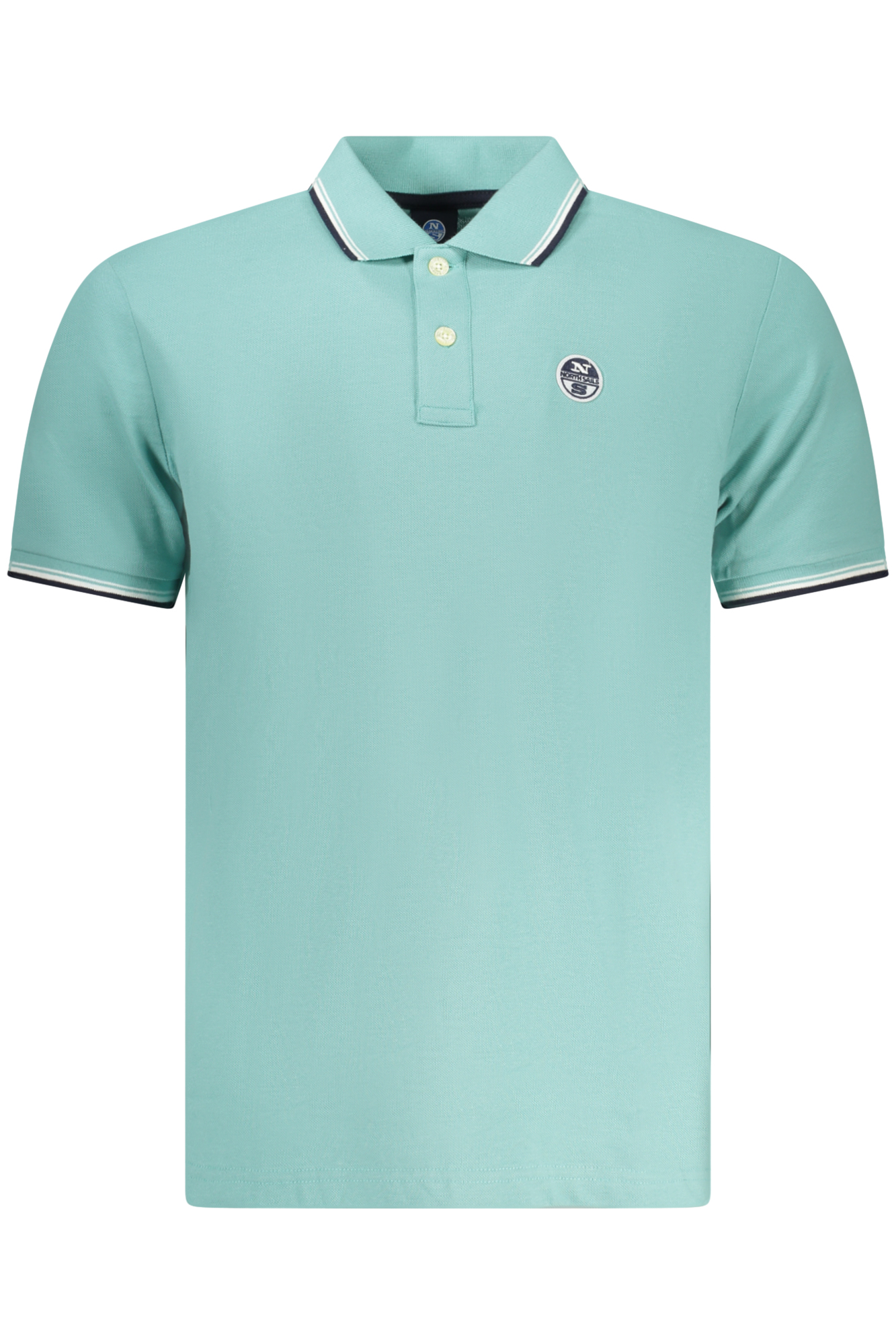 NORTH SAILS POLO MANICHE CORTE UOMO - Azzurro