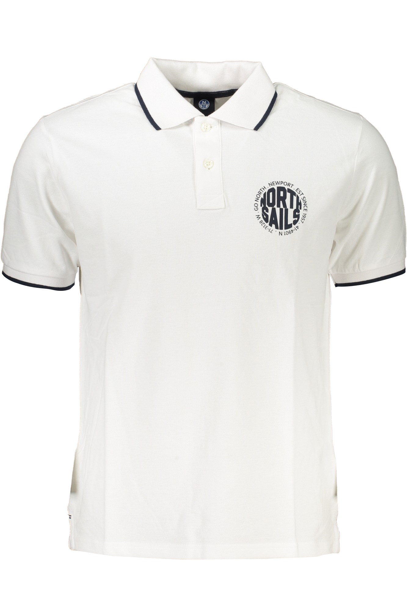 NORTH SAILS POLO MANICHE CORTE UOMO - Bianco