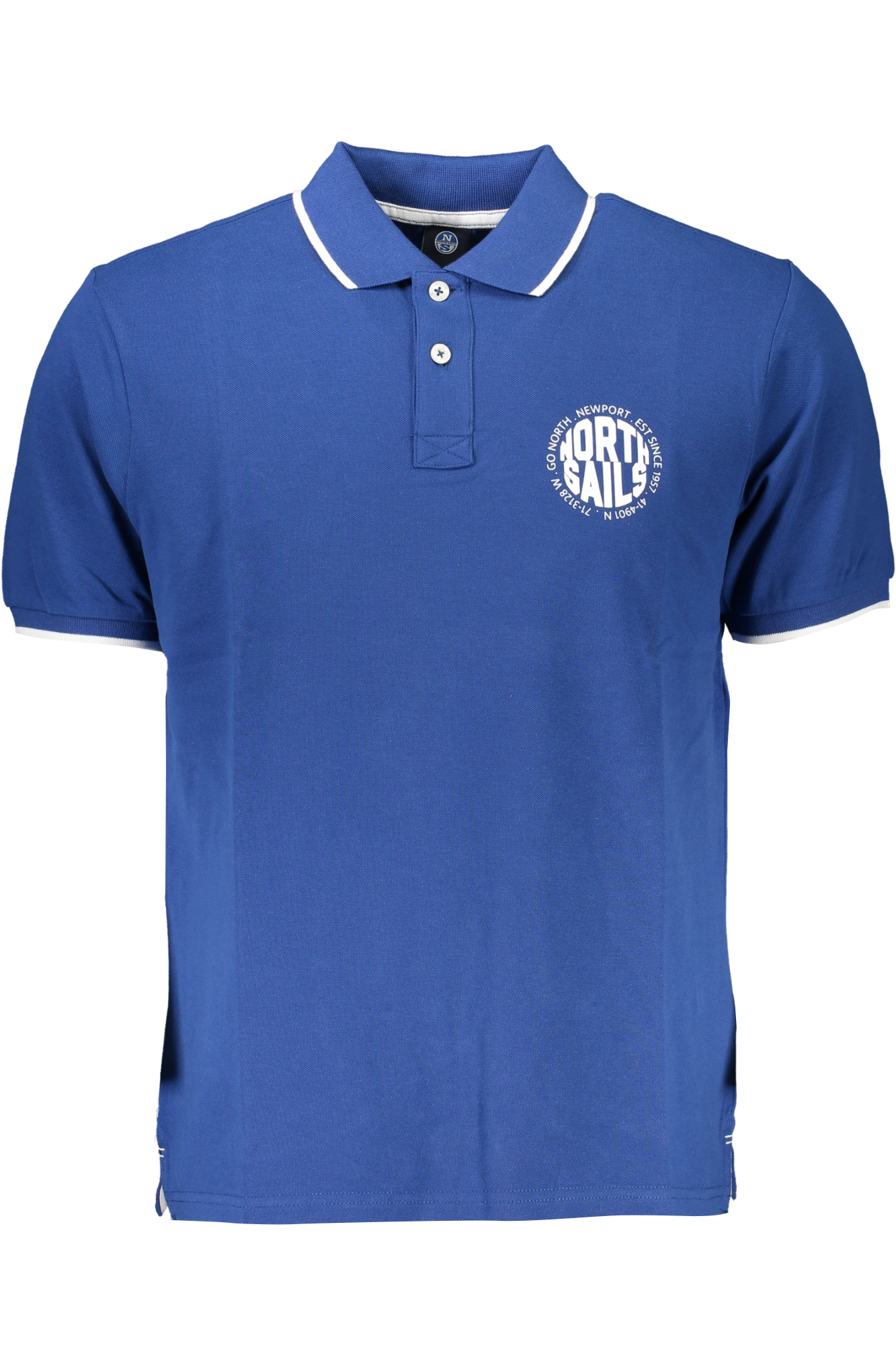 NORTH SAILS POLO MANICHE CORTE UOMO - Blu