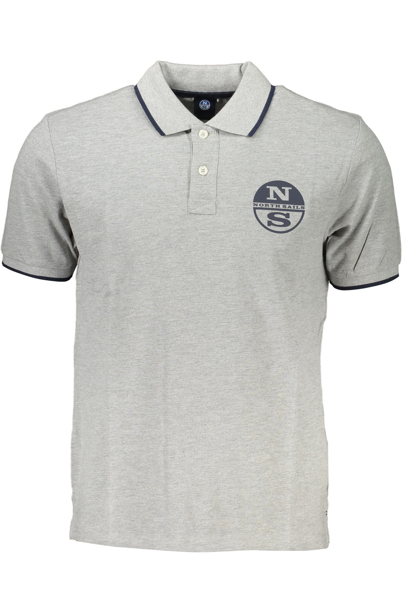 NORTH SAILS POLO MANICHE CORTE UOMO - Grigio