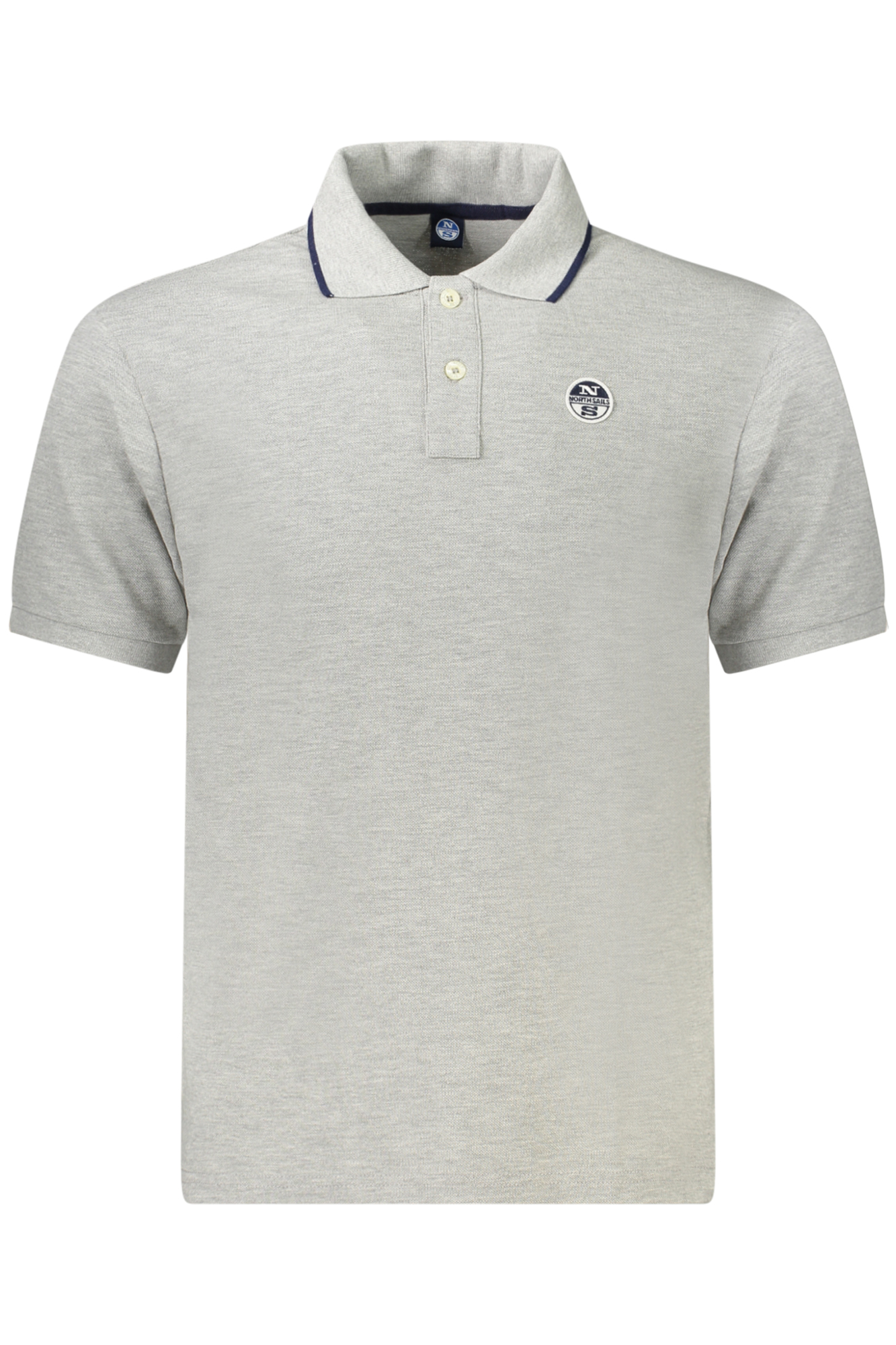 NORTH SAILS POLO MANICHE CORTE UOMO - Grigio
