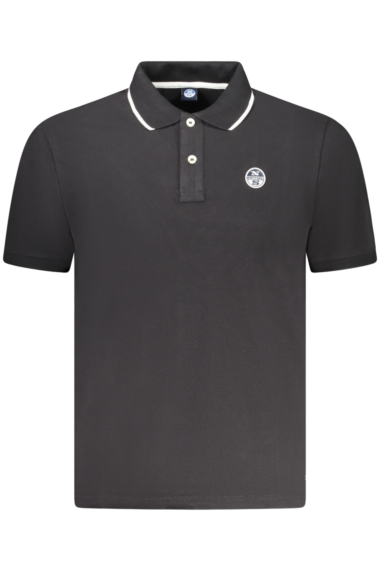 NORTH SAILS POLO MANICHE CORTE UOMO - Nero