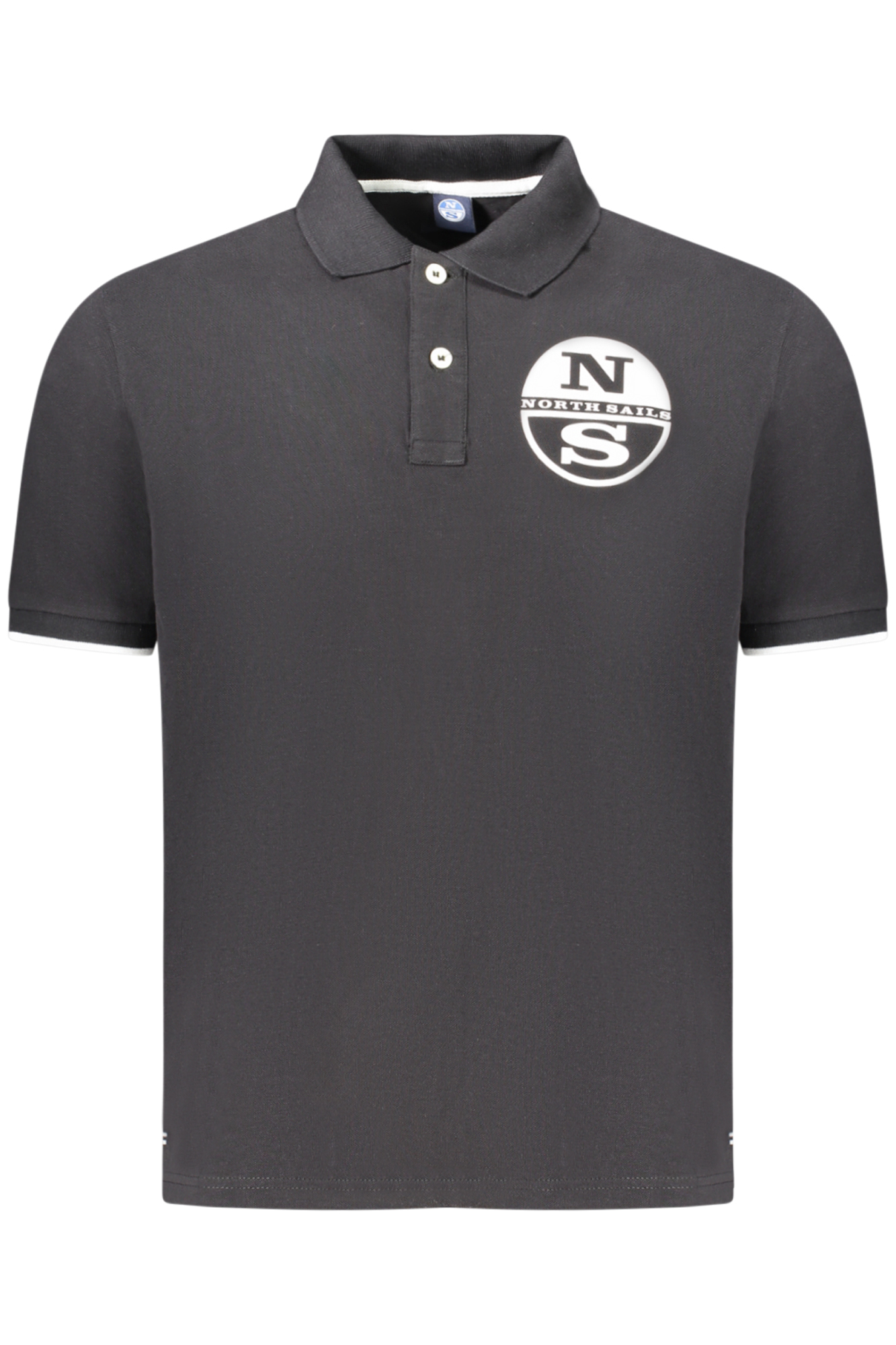 NORTH SAILS POLO MANICHE CORTE UOMO - Nero