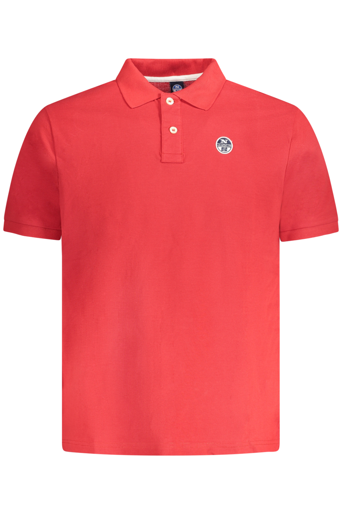 NORTH SAILS POLO MANICHE CORTE UOMO - Rosso