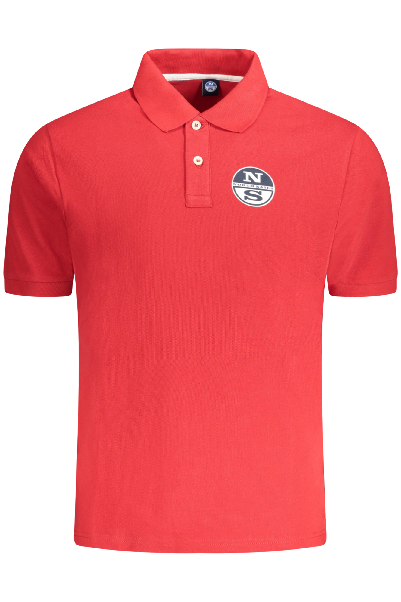 NORTH SAILS POLO MANICHE CORTE UOMO - Rosso