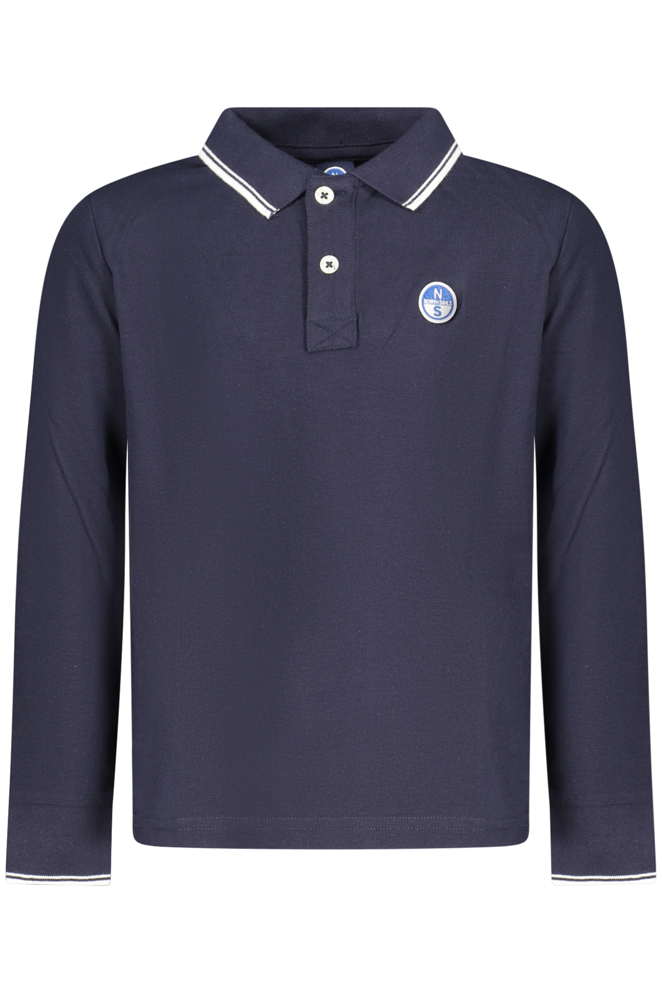 NORTH SAILS POLO MANICHE LUNGHE BAMBINO - Blu