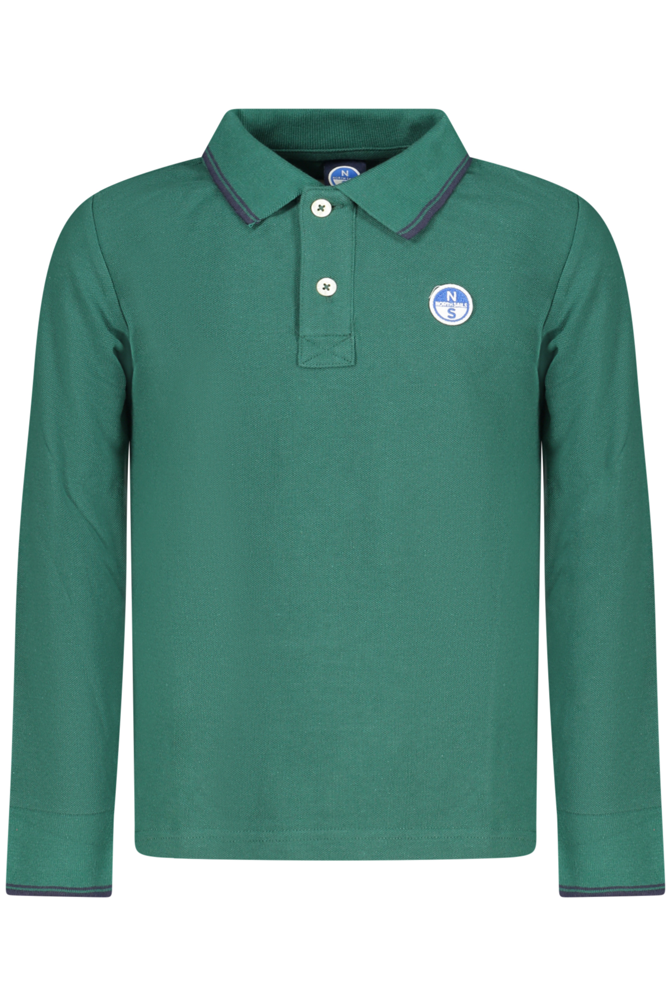 NORTH SAILS POLO MANICHE LUNGHE BAMBINO - Verde