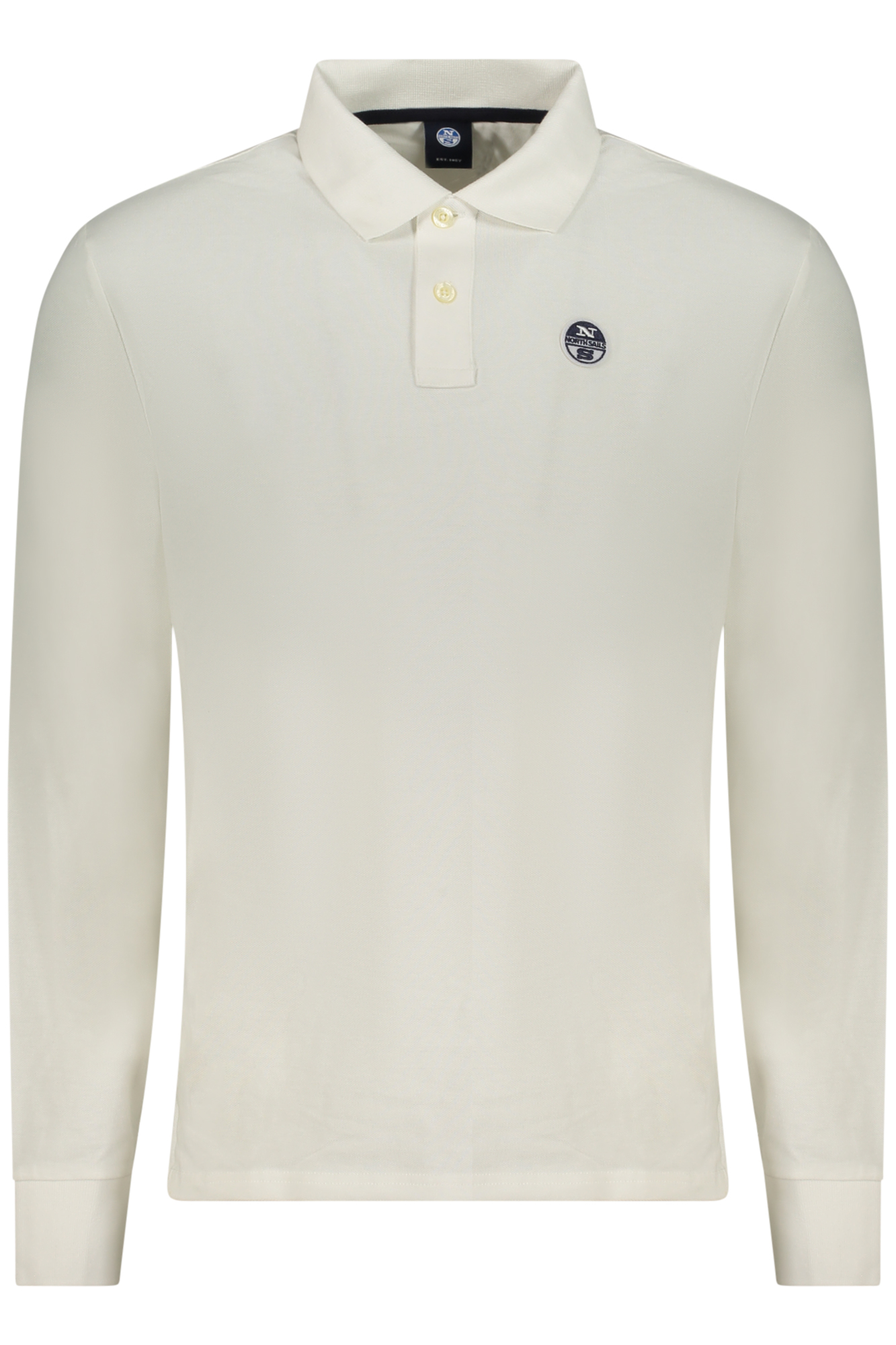 NORTH SAILS POLO MANICHE LUNGHE UOMO - Bianco