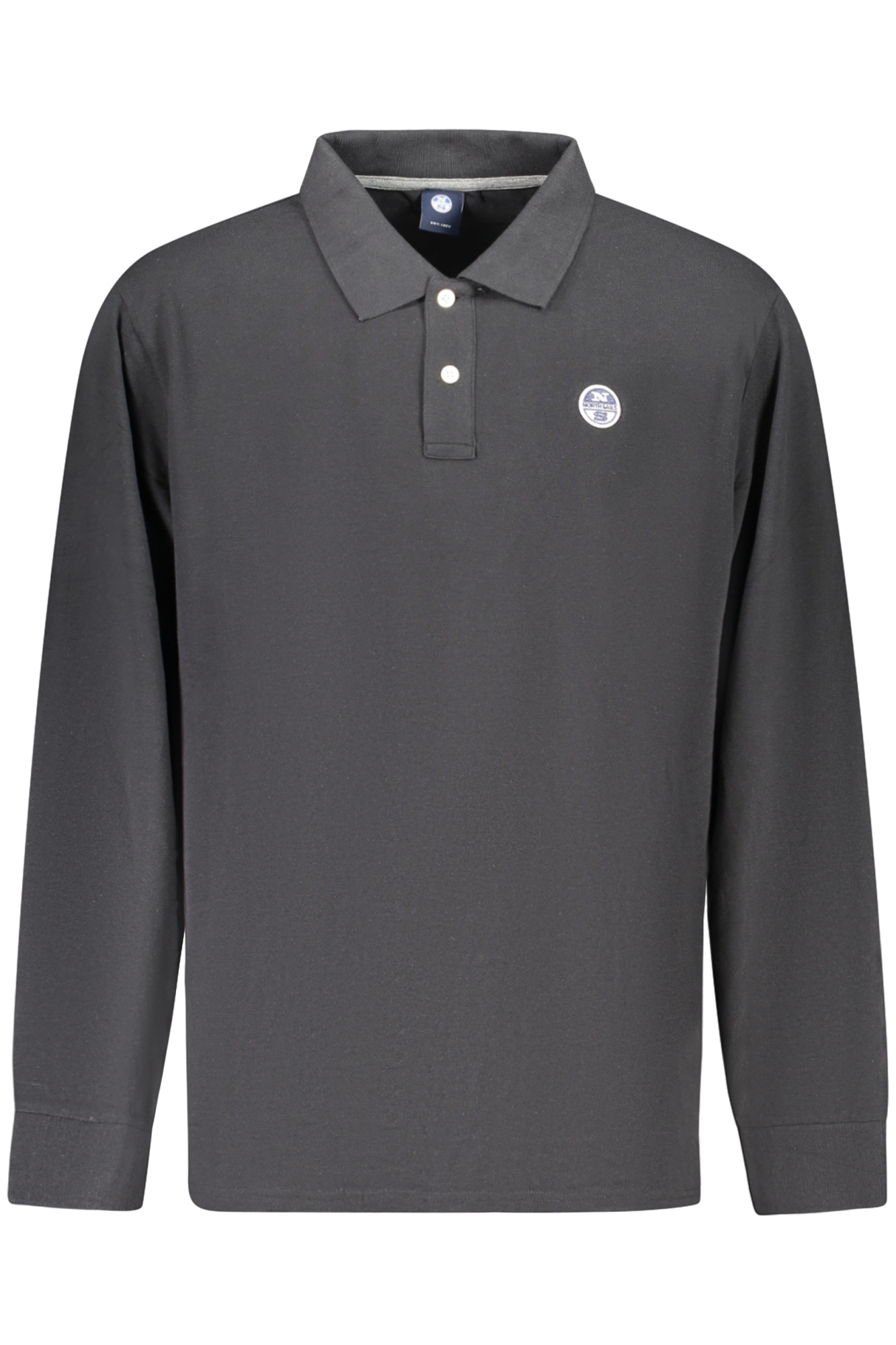 NORTH SAILS POLO MANICHE LUNGHE UOMO - Nero