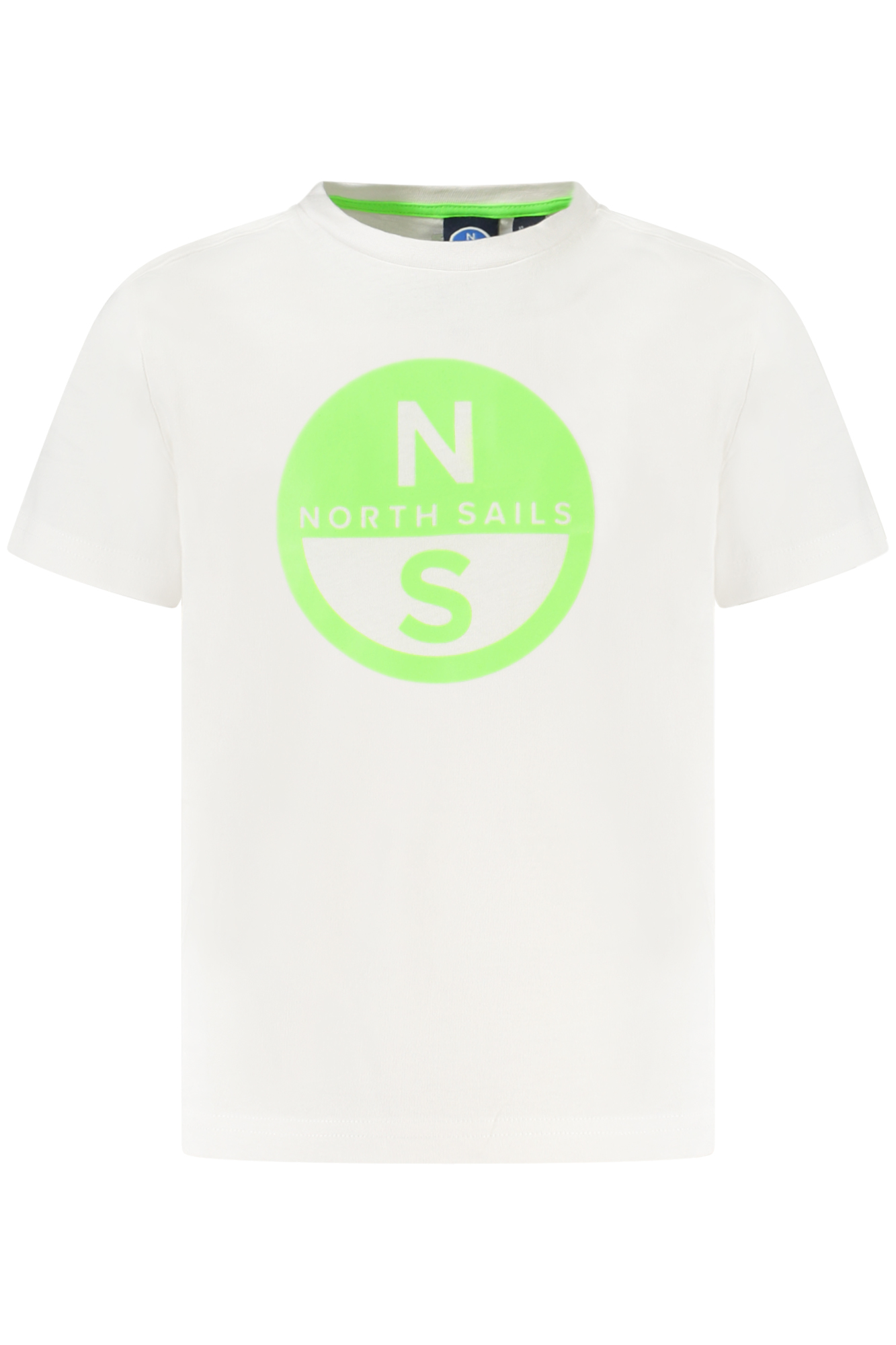 NORTH SAILS T-SHIRT MANICHE CORTE BAMBINO - Bianco
