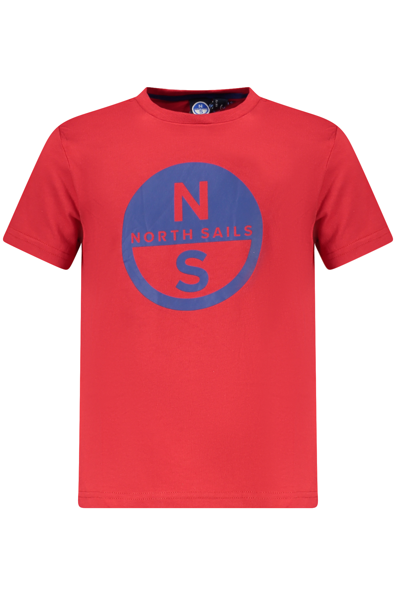 NORTH SAILS T-SHIRT MANICHE CORTE BAMBINO - Rosso