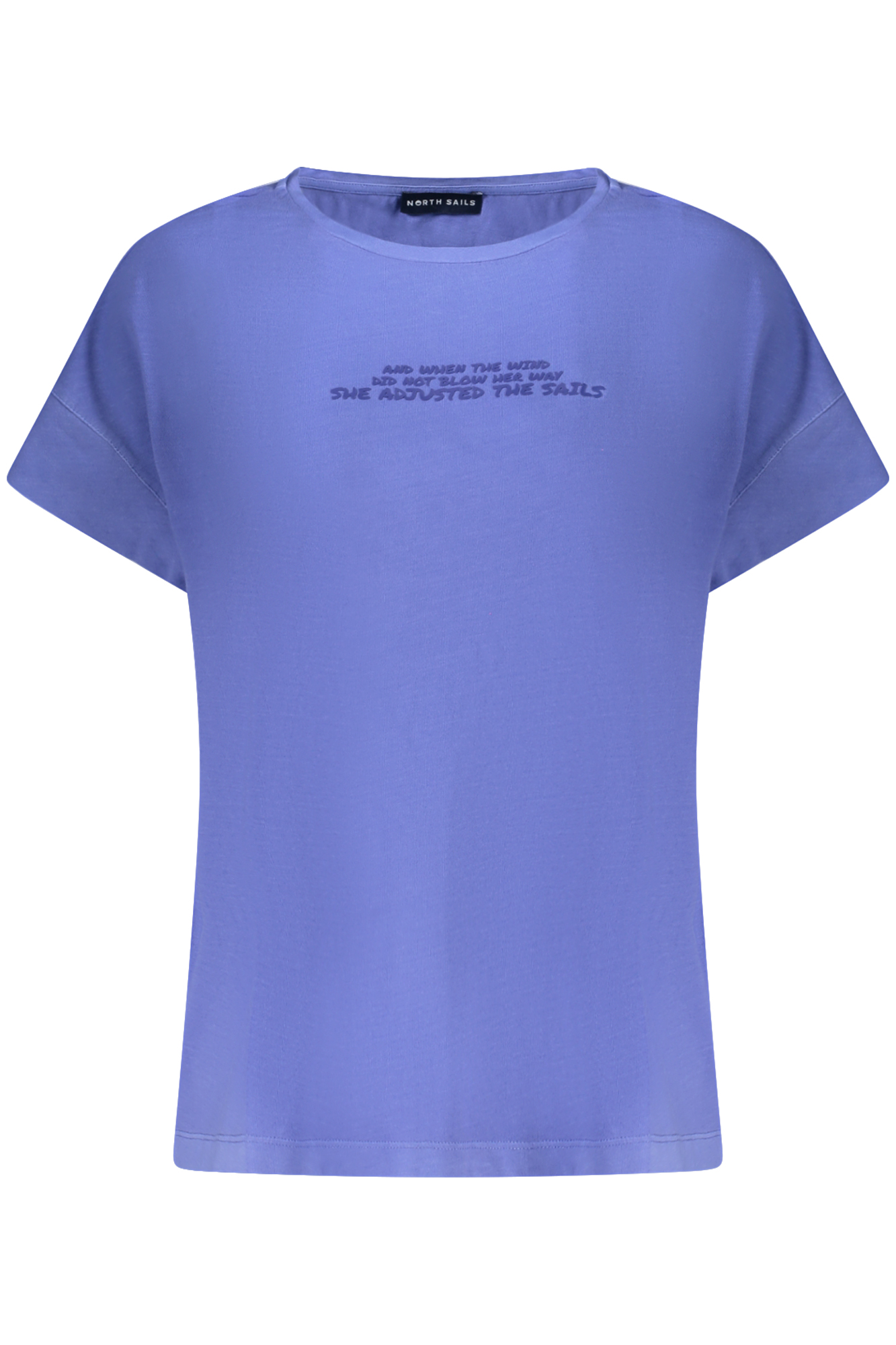NORTH SAILS T-SHIRT MANICHE CORTE DONNA - Blu