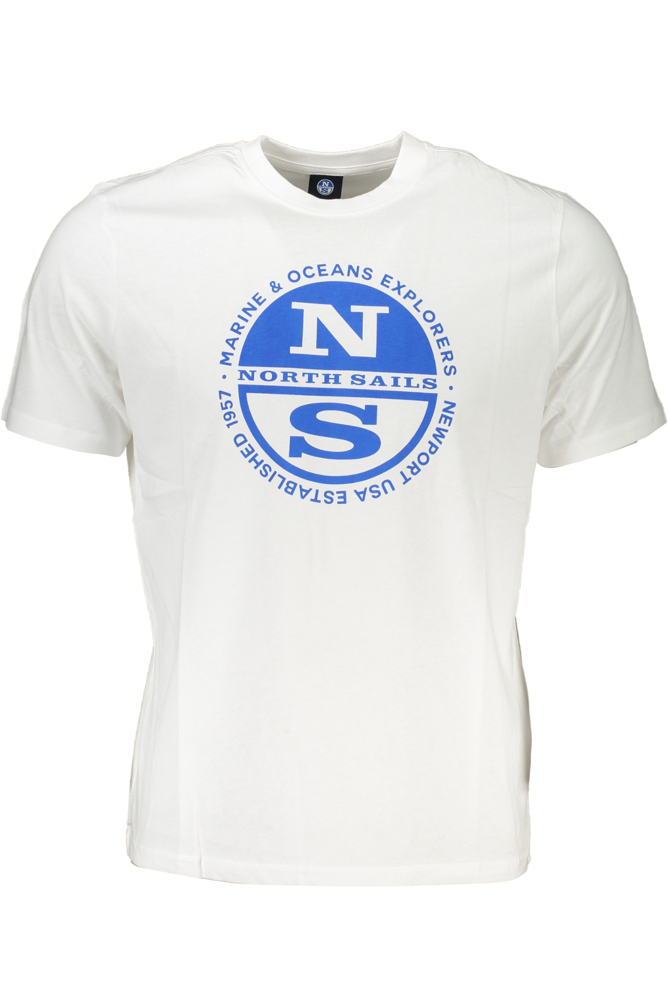NORTH SAILS T-SHIRT MANICHE CORTE UOMO - Bianco