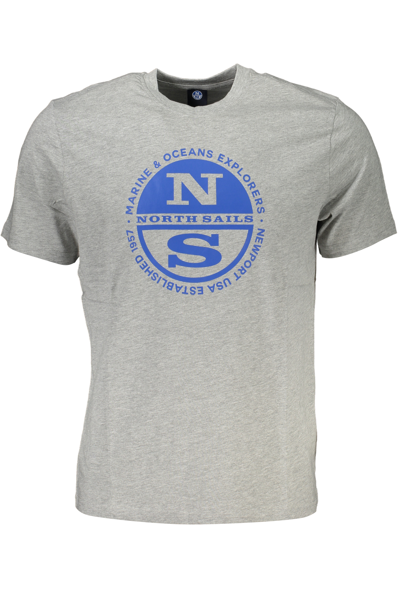 NORTH SAILS T-SHIRT MANICHE CORTE UOMO - Grigio