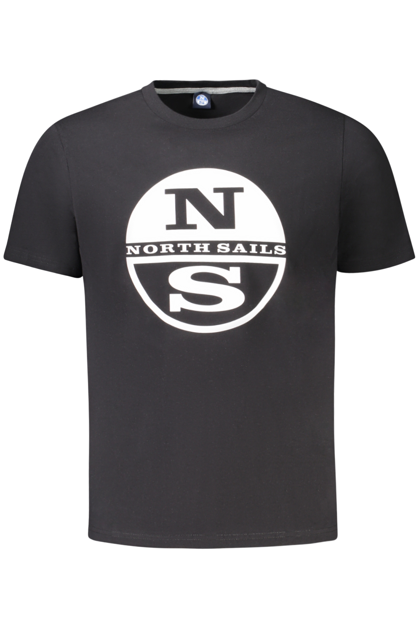 NORTH SAILS T-SHIRT MANICHE CORTE UOMO - Nero