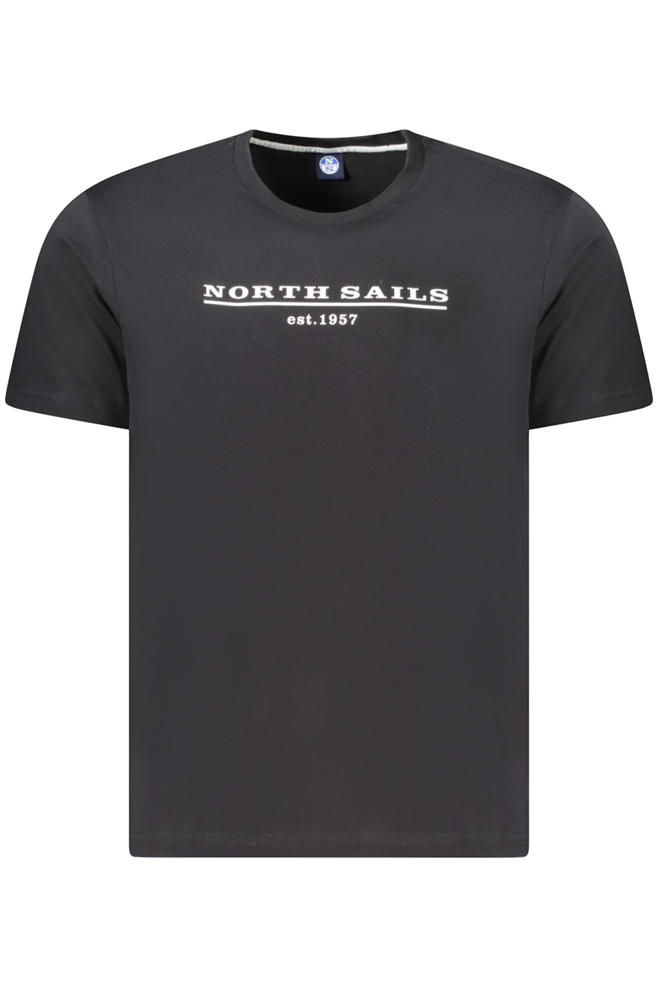 NORTH SAILS T-SHIRT MANICHE CORTE UOMO - Nero