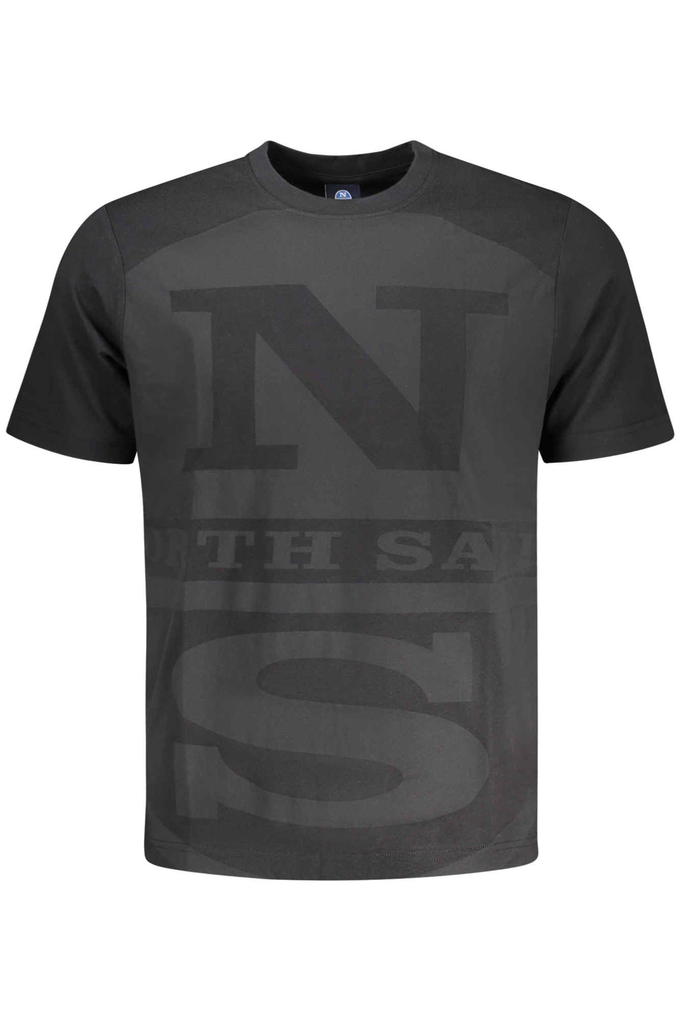 NORTH SAILS T-SHIRT MANICHE CORTE UOMO - Nero