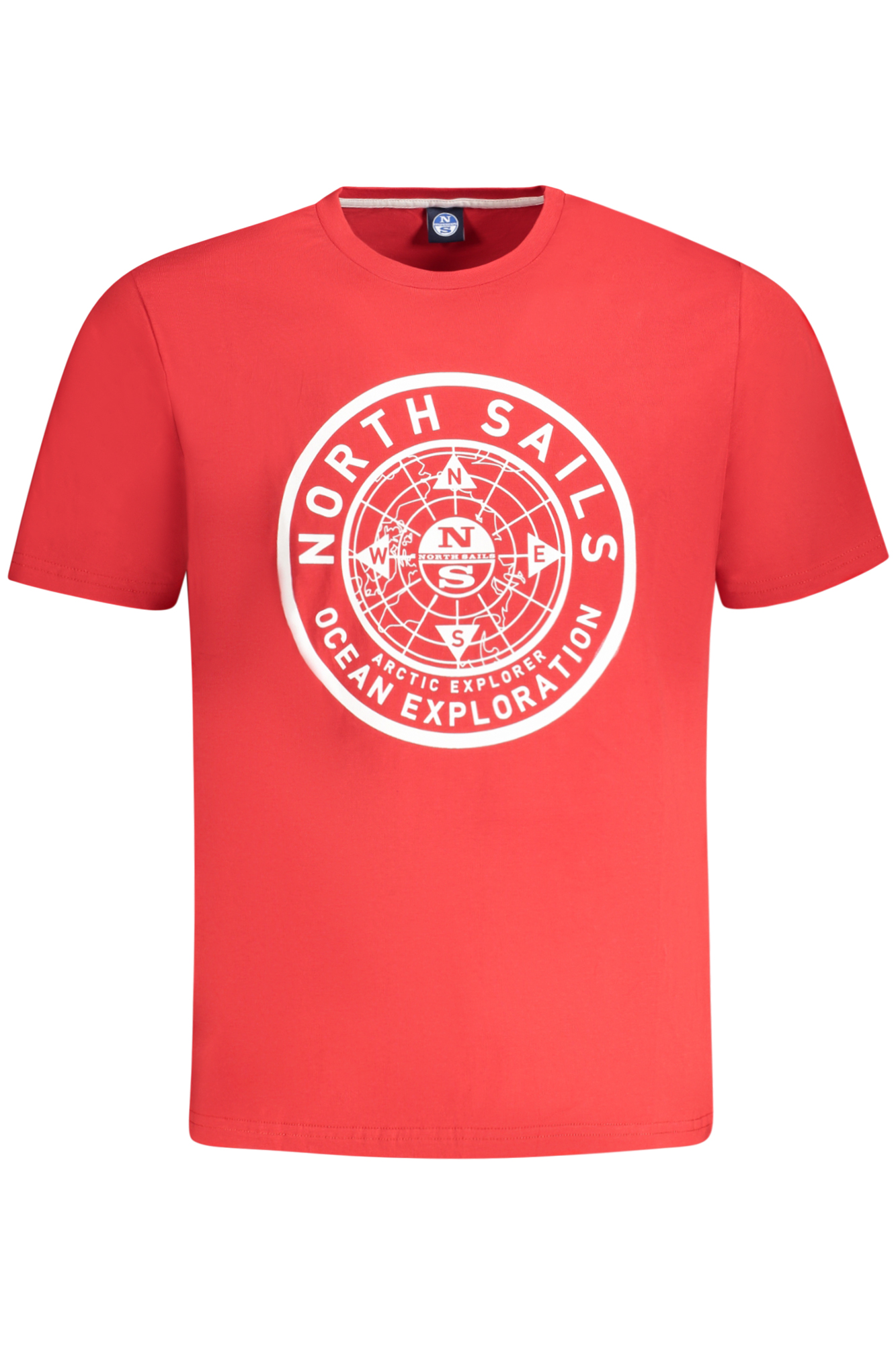 NORTH SAILS T-SHIRT MANICHE CORTE UOMO - Rosso
