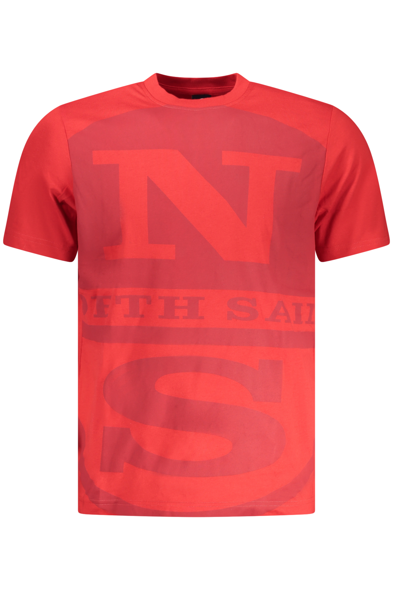 NORTH SAILS T-SHIRT MANICHE CORTE UOMO - Rosso