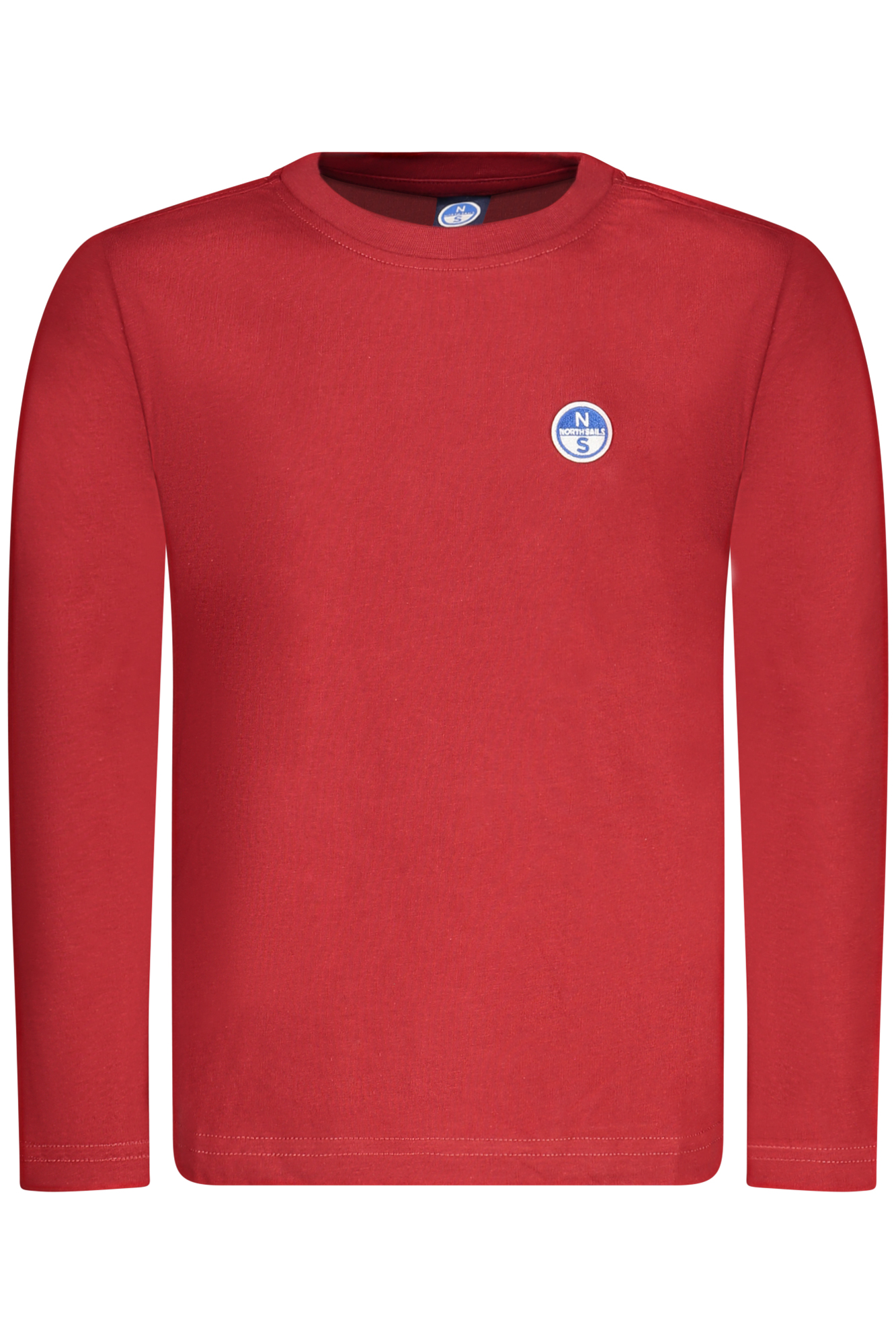 NORTH SAILS T-SHIRT MANICHE LUNGHE BAMBINO - Rosso