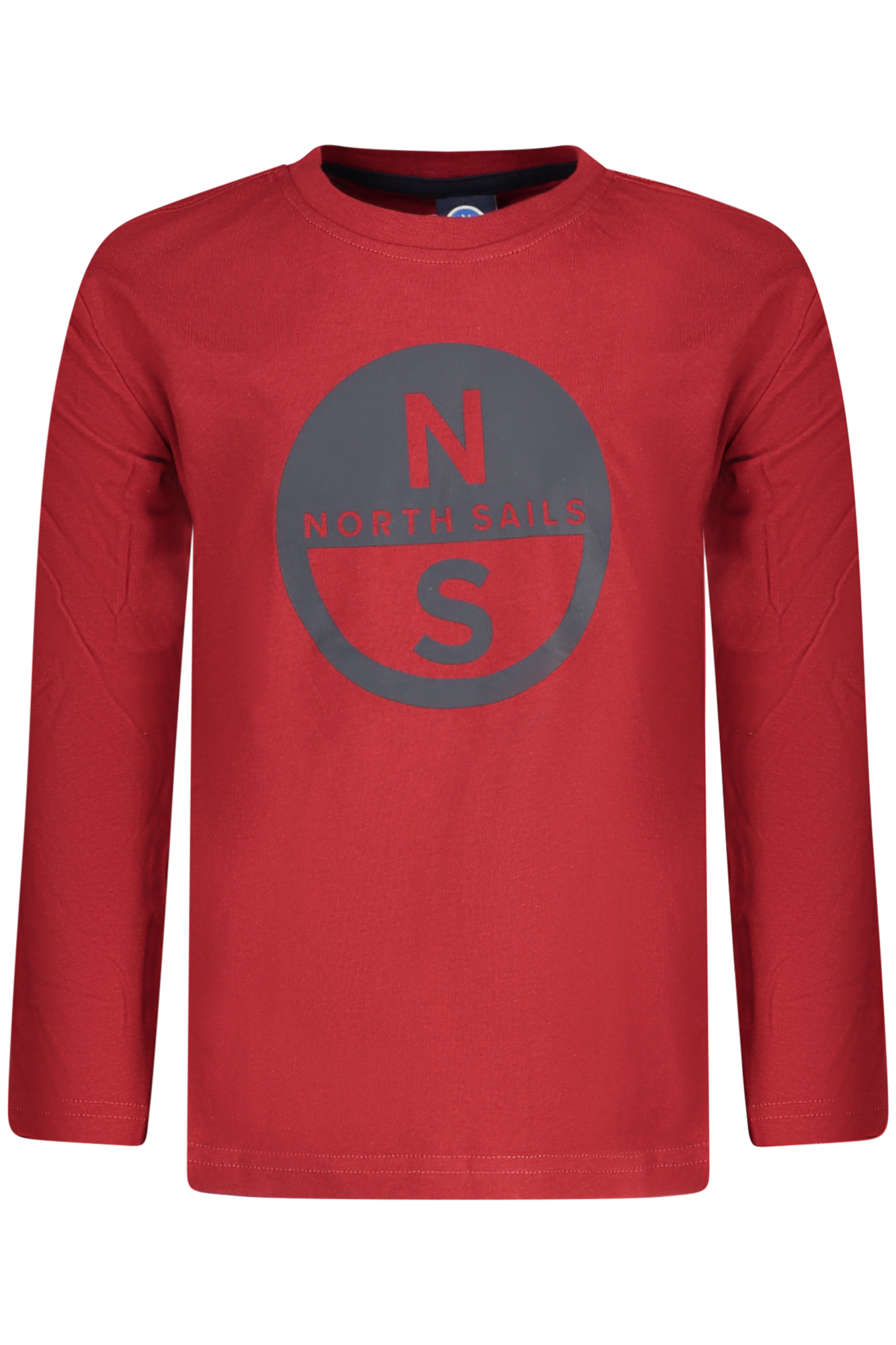 NORTH SAILS T-SHIRT MANICHE LUNGHE BAMBINO - Rosso