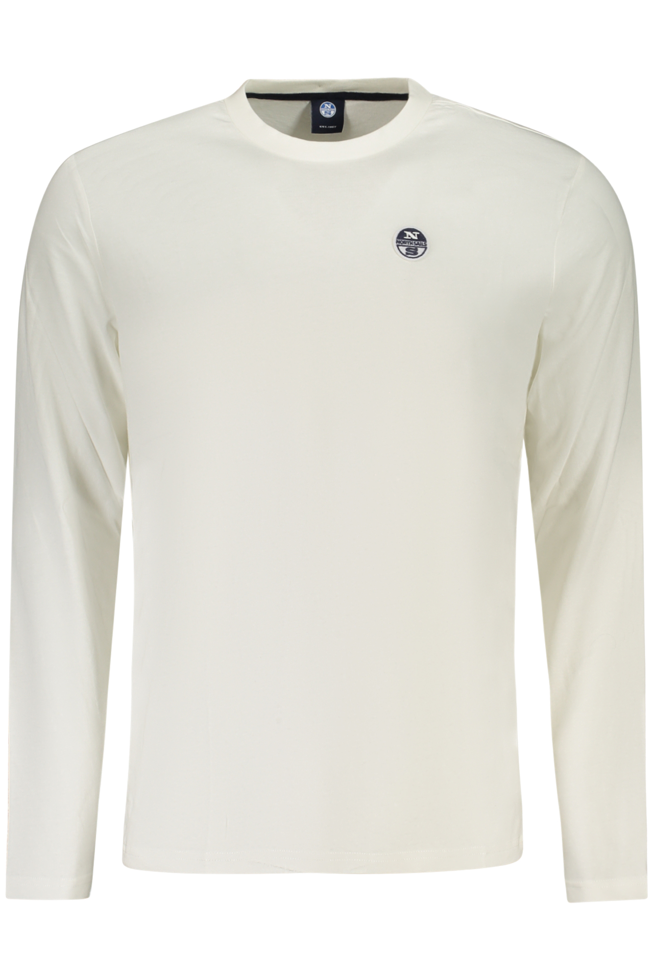 NORTH SAILS T-SHIRT MANICHE LUNGHE UOMO - Bianco