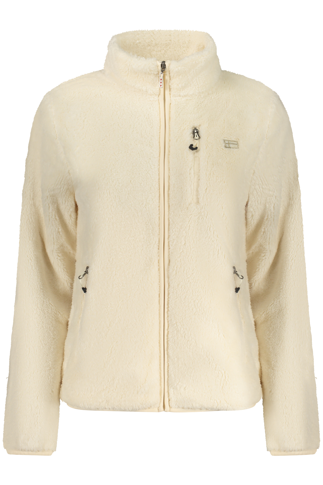 NORWAY 1963 FELPA CON ZIP DONNA - Bianco