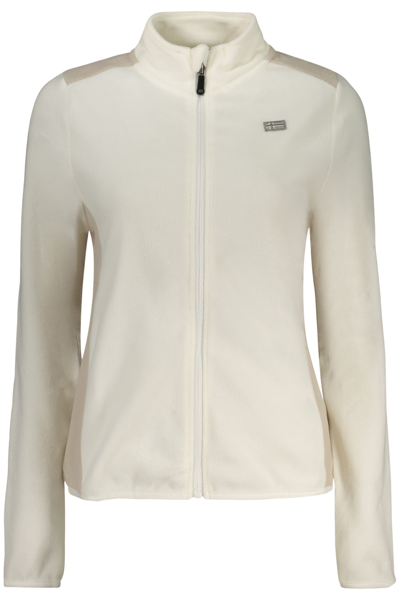 NORWAY 1963 FELPA CON ZIP DONNA - Bianco